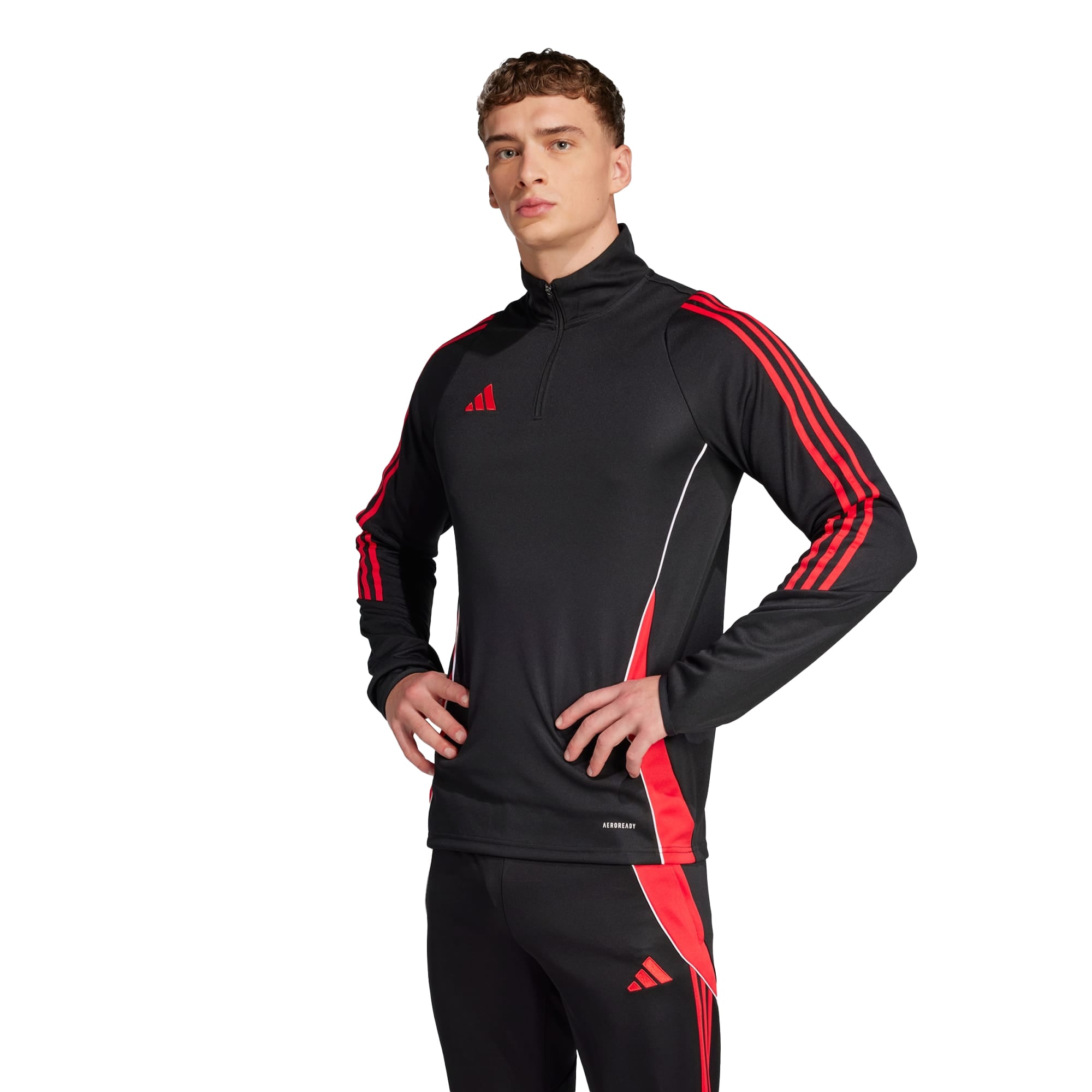 HERREN TRAININGSSWEATER TIRO24 TRTOP (JN4565) HERREN TRAININGSSWEATER TIRO24 TRTOP (JN4565)