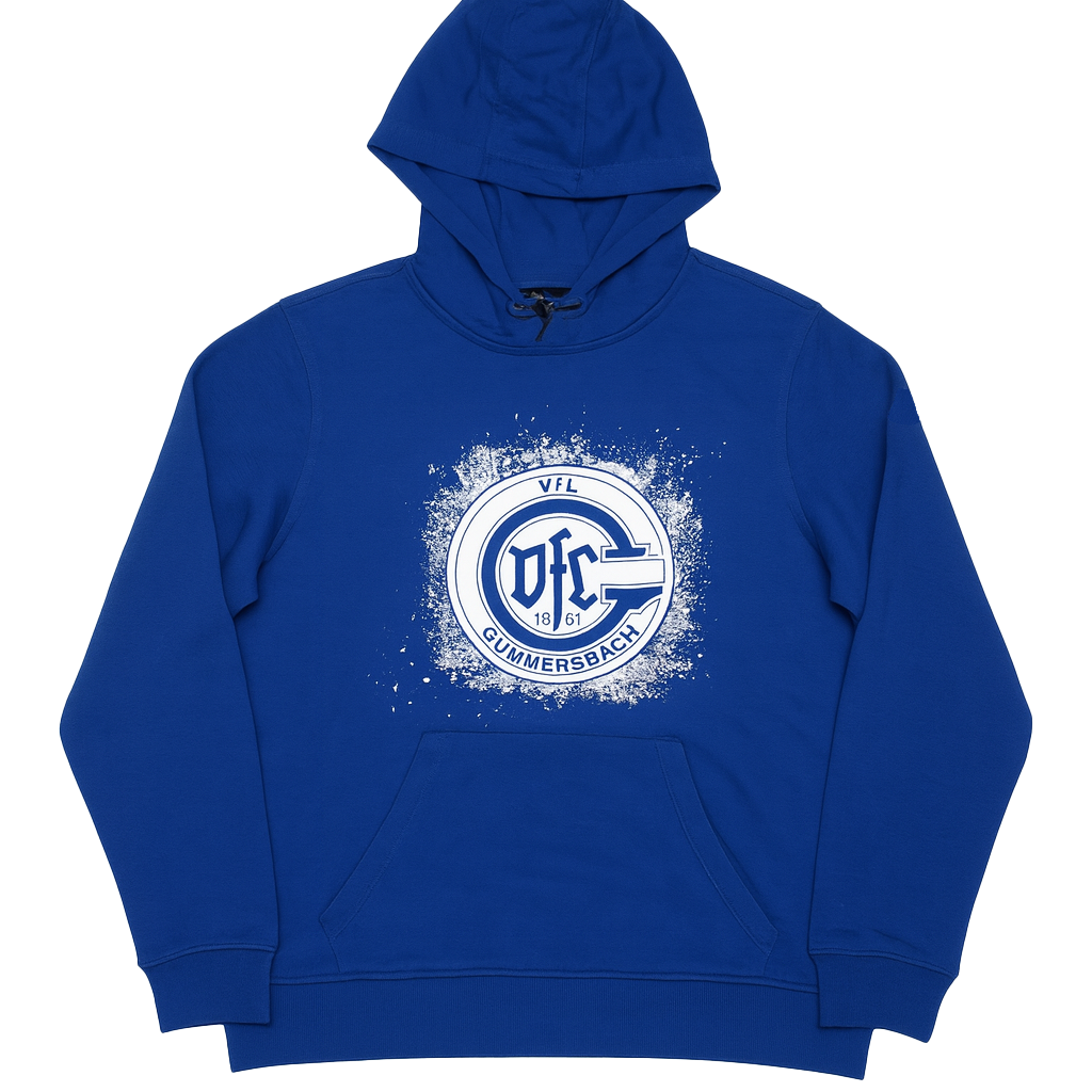 HERREN HOODIE VFL GUMMERSBACH HOODIE LOGO (AGA-2093X-BLU) HERREN HOODIE VFL GUMMERSBACH HOODIE LOGO (AGA-2093X-BLU)