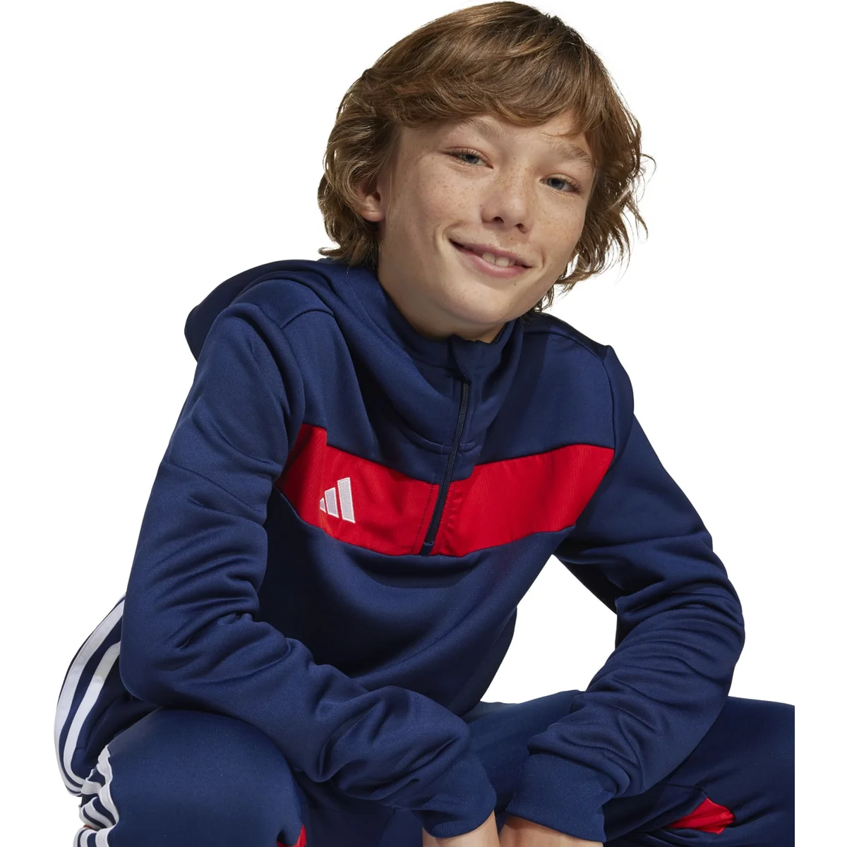 KIDS ZIP-HOODIE TIRO ES SW HD Y (JD3054) KIDS ZIP-HOODIE TIRO ES SW HD Y (JD3054)