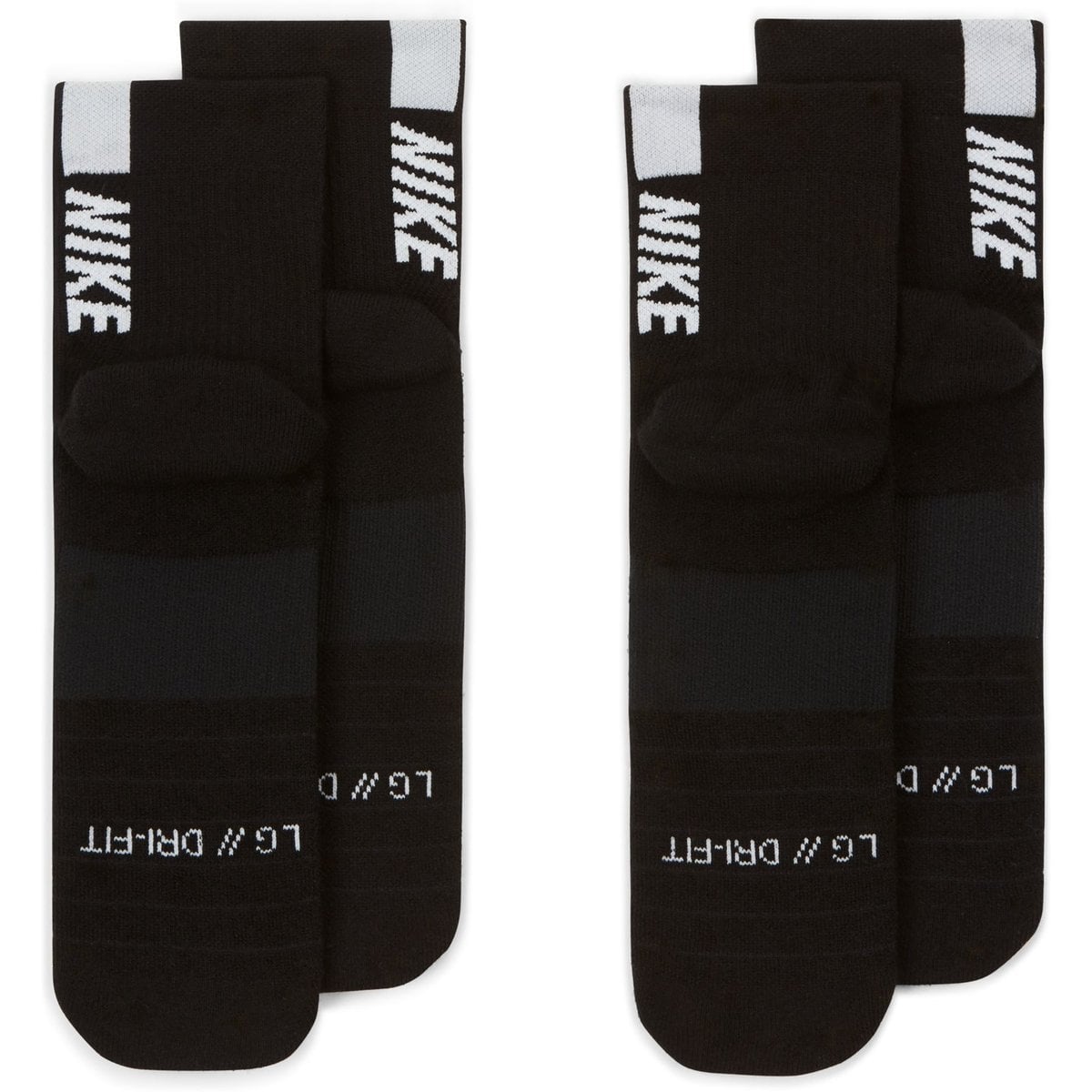 UNISEX SOCKEN U NK MLTPLIER ANKLE 2PR - 144 (SX7556-010)