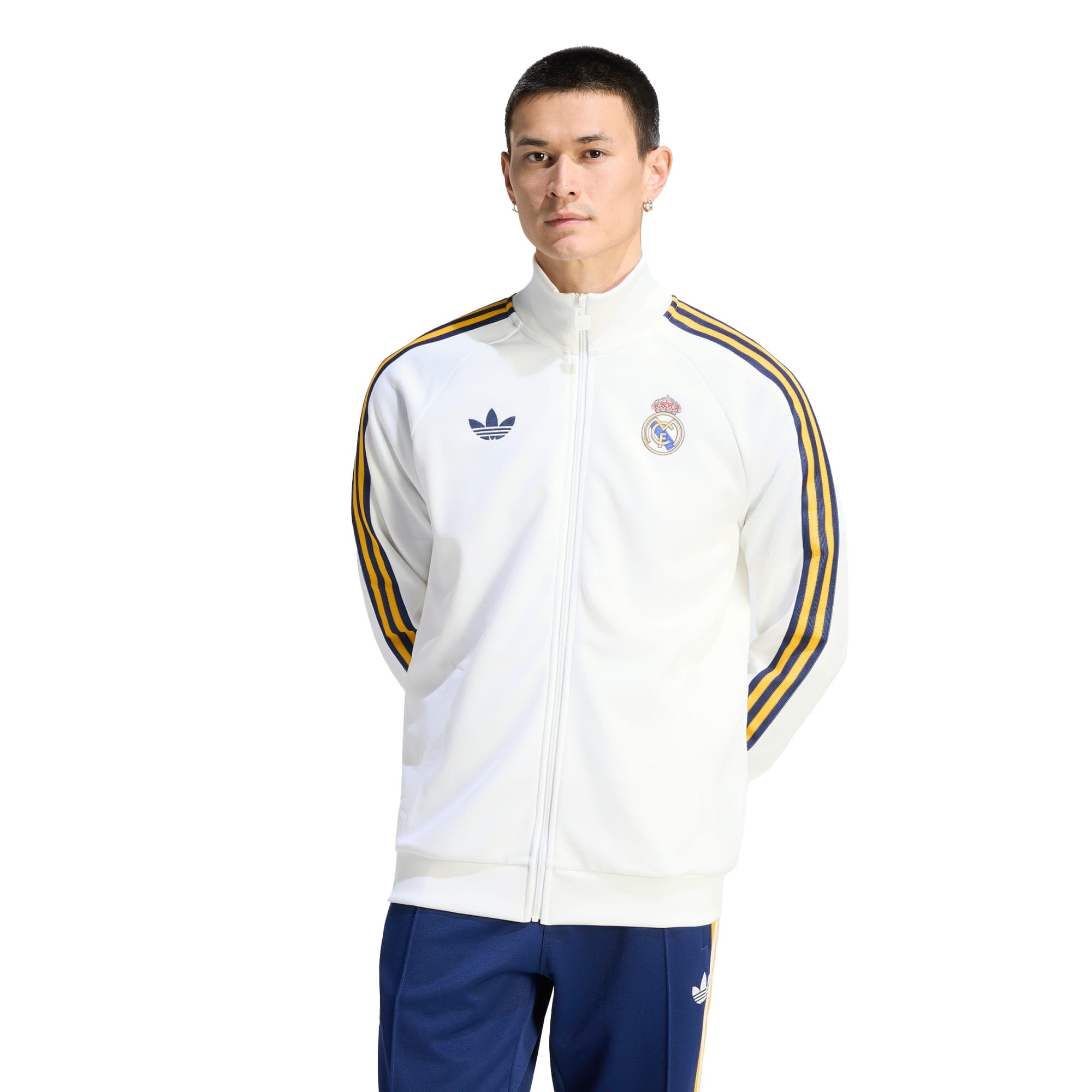 HERREN FANJACKE REAL MADRID OG TT (JZ9156) HERREN FANJACKE REAL MADRID OG TT (JZ9156)