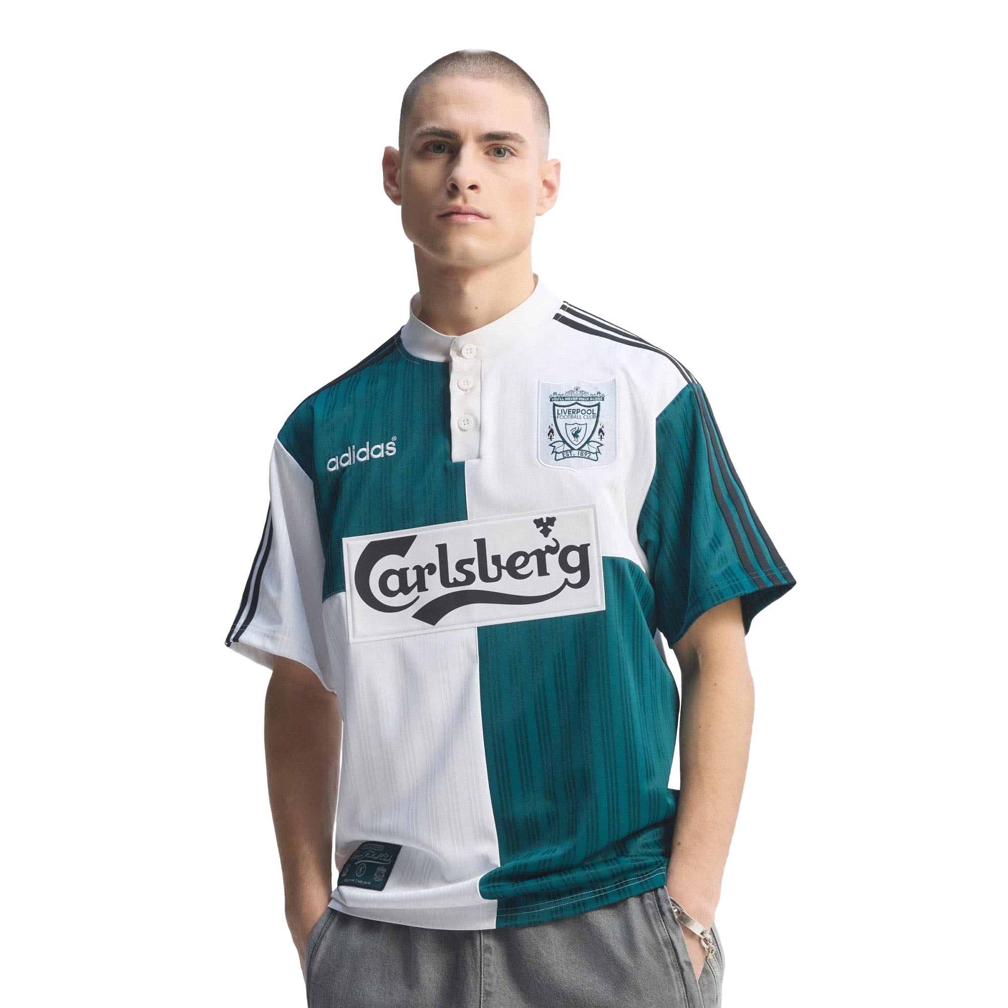 HERREN FANTRIKOT LIVERPOOL FC LFC A JSY 95 (KA8093) HERREN FANTRIKOT LIVERPOOL FC LFC A JSY 95 (KA8093)