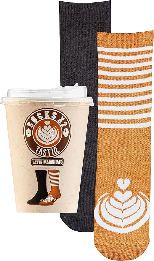 UNISEX SKARPETY COFFEE SOCKS 2-PAK (CSX2LAT) UNISEX SKARPETY COFFEE SOCKS 2-PAK (CSX2LAT)