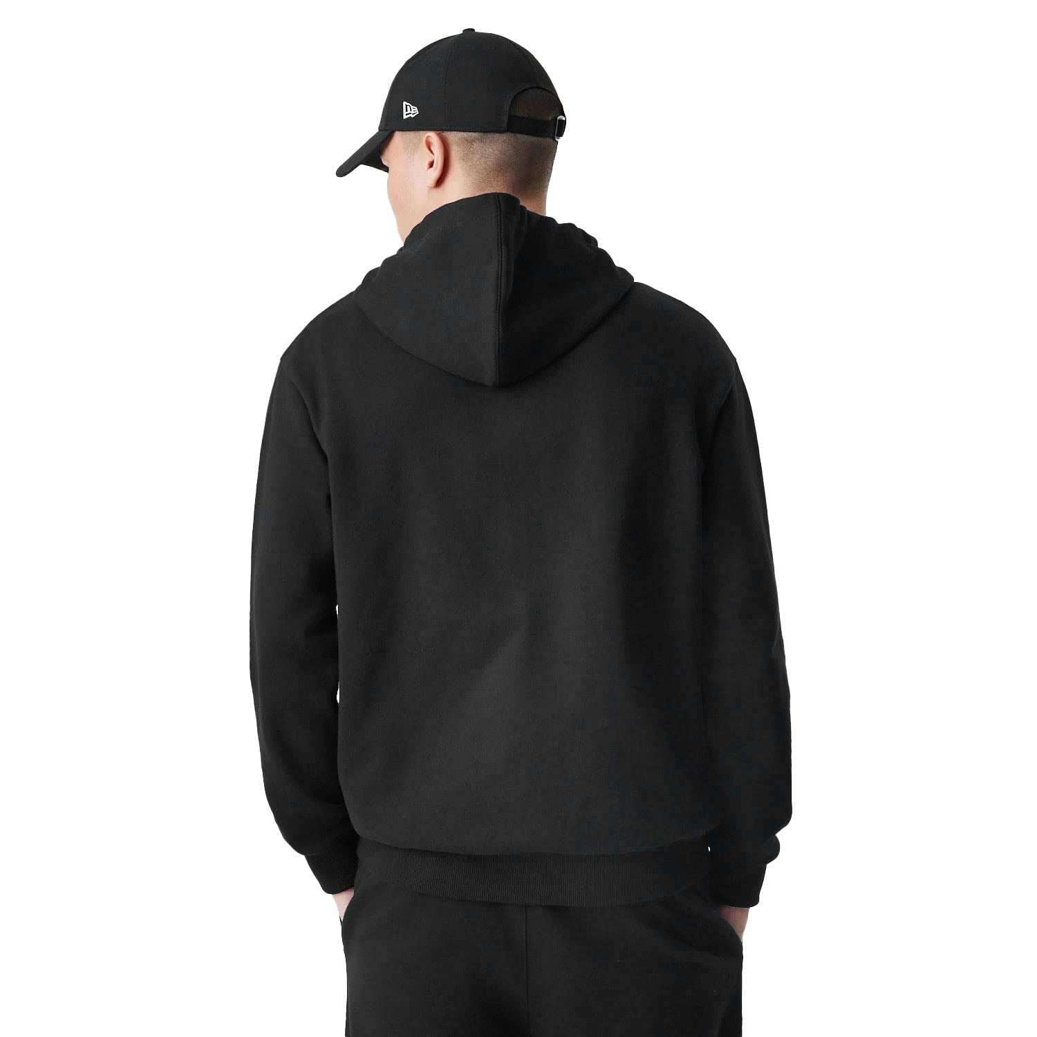 SWEAT À CAPUCHE ZIPPÉ HOMME NE ESSNTIALS FZ HOODY NEWERA NOIR (60752365)