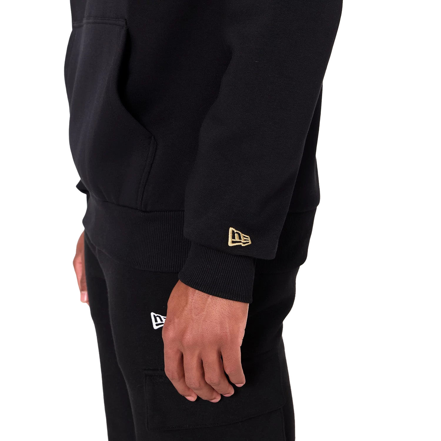 HERREN HOODIE NOS NFL REGULAR HOODY SAF49E BLK (60504528)