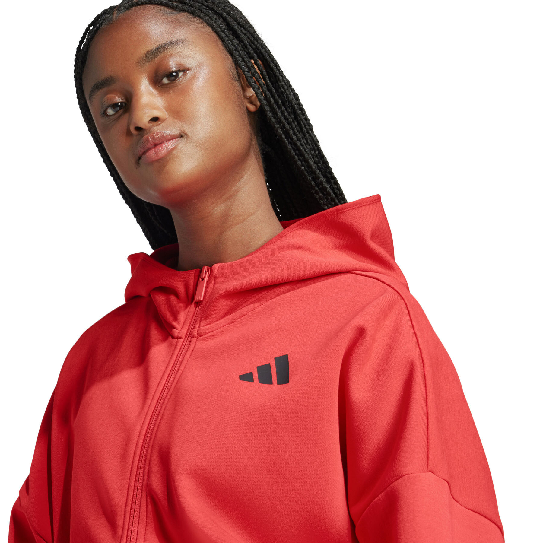 DAMEN ZIP-HOODIE W FI SL FZ HD (JE3993) DAMEN ZIP-HOODIE W FI SL FZ HD (JE3993)