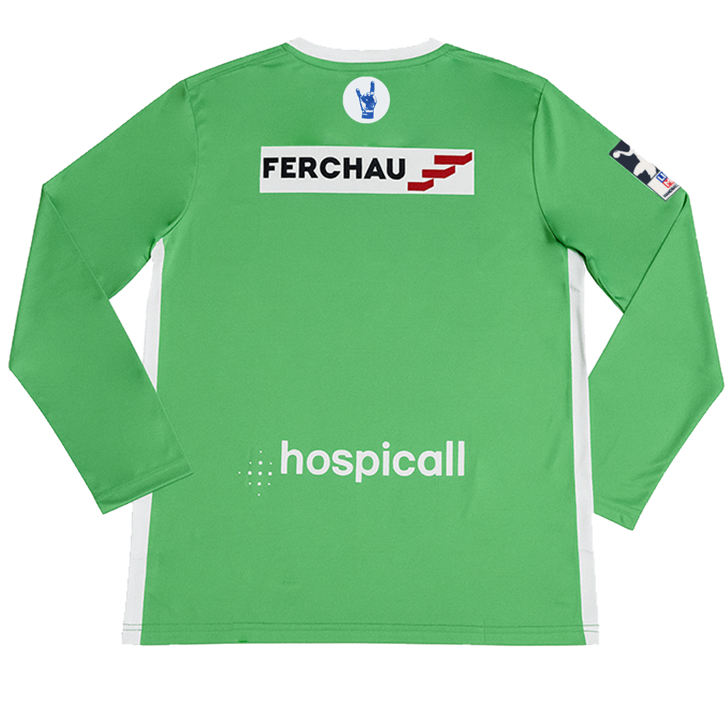 HERREN LANGARM-JERSEY BROOKLYN II VFLG BUNDESLIGA LONG SLEEVE JERSEY POWER GREEN/WHITE (AGA-9030-GRE) HERREN LANGARM-JERSEY BROOKLYN II VFLG BUNDESLIGA LONG SLEEVE JERSEY POWER GREEN/WHITE (AGA-9030-GRE)