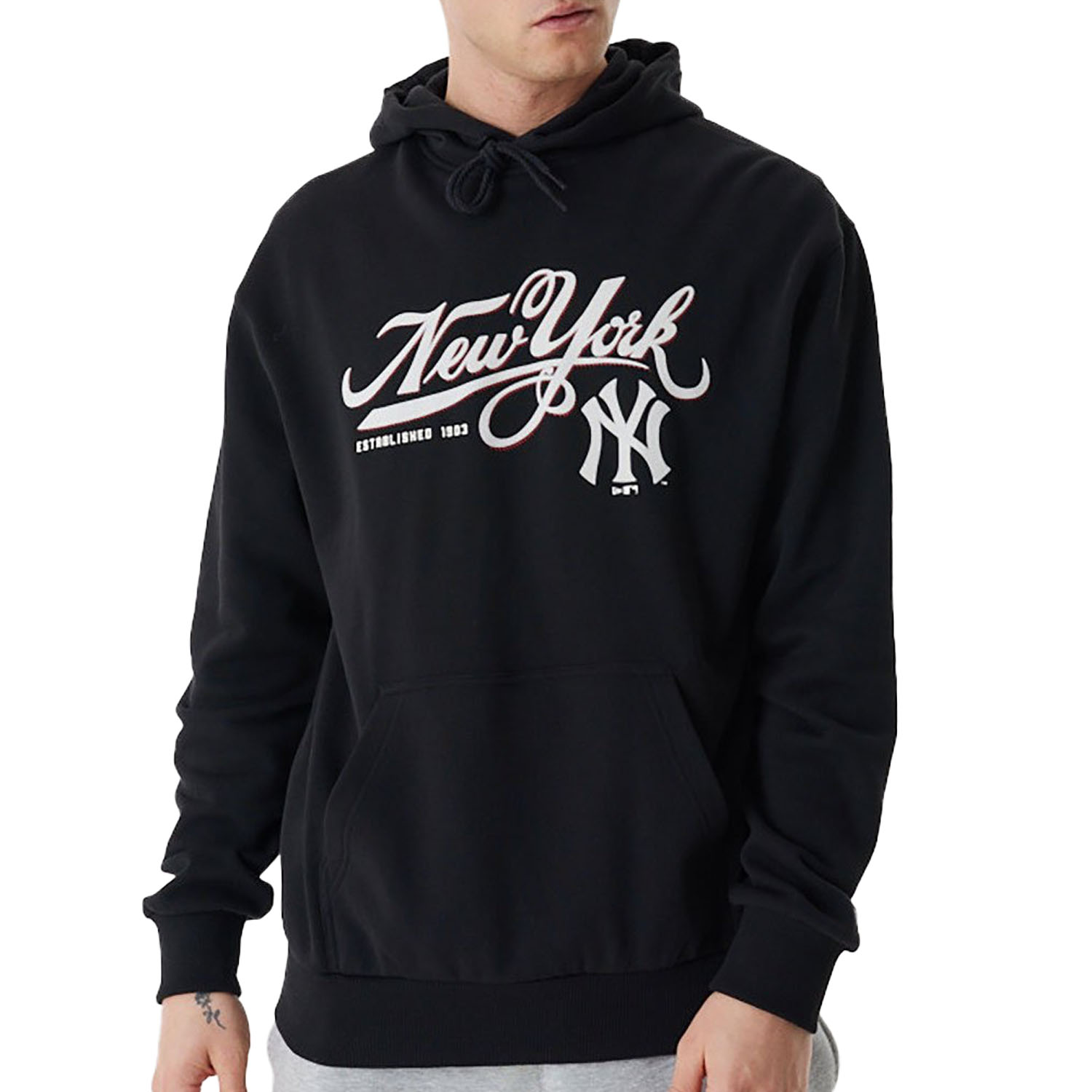 HERREN HOODIE MLB RETRO GRPHC OS HOODY NEYYAN (60424373-000)