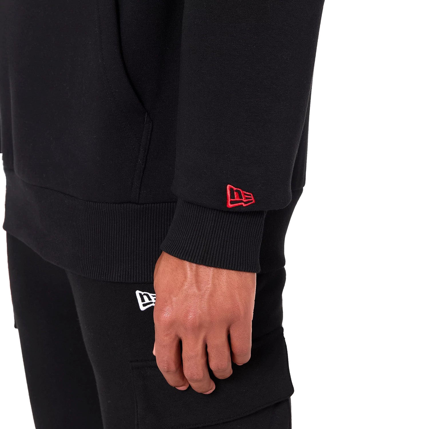 SWEAT À CAPUCHE HOMME NOS NFL COUPE REGULAR HOODY KANCHI BLKWHI (60504534)