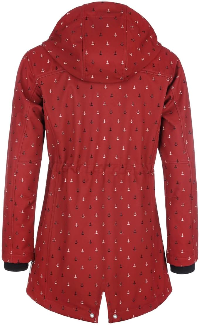 SOFTSHELLMANTEL JANA ALLOVER PRINT MARITIM (2209-03) SOFTSHELLMANTEL JANA ALLOVER PRINT MARITIM (2209-03)
