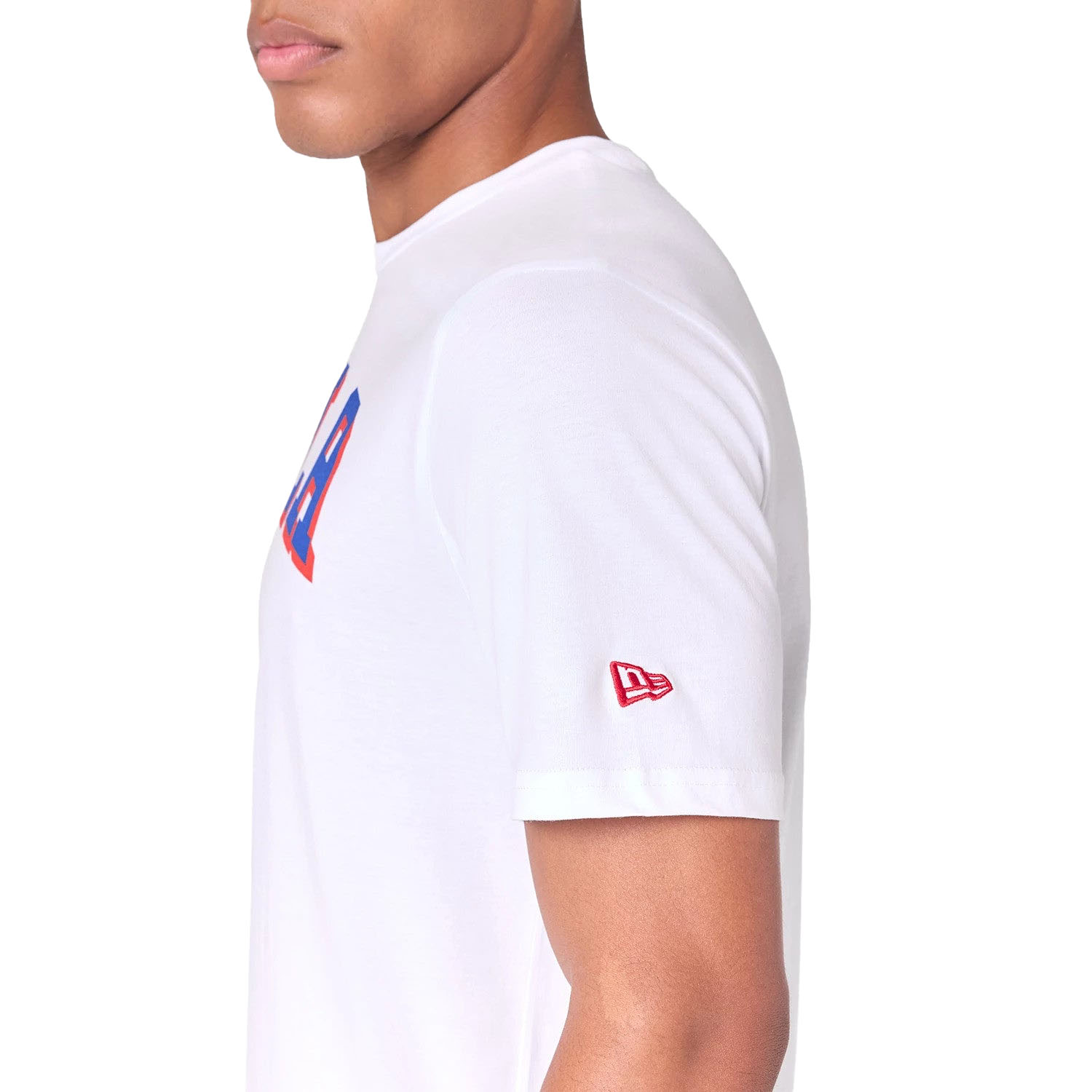 MĘSKI T-SHIRT NOS NBA REGULAR TEE PHI76E BIAŁY (60505474)