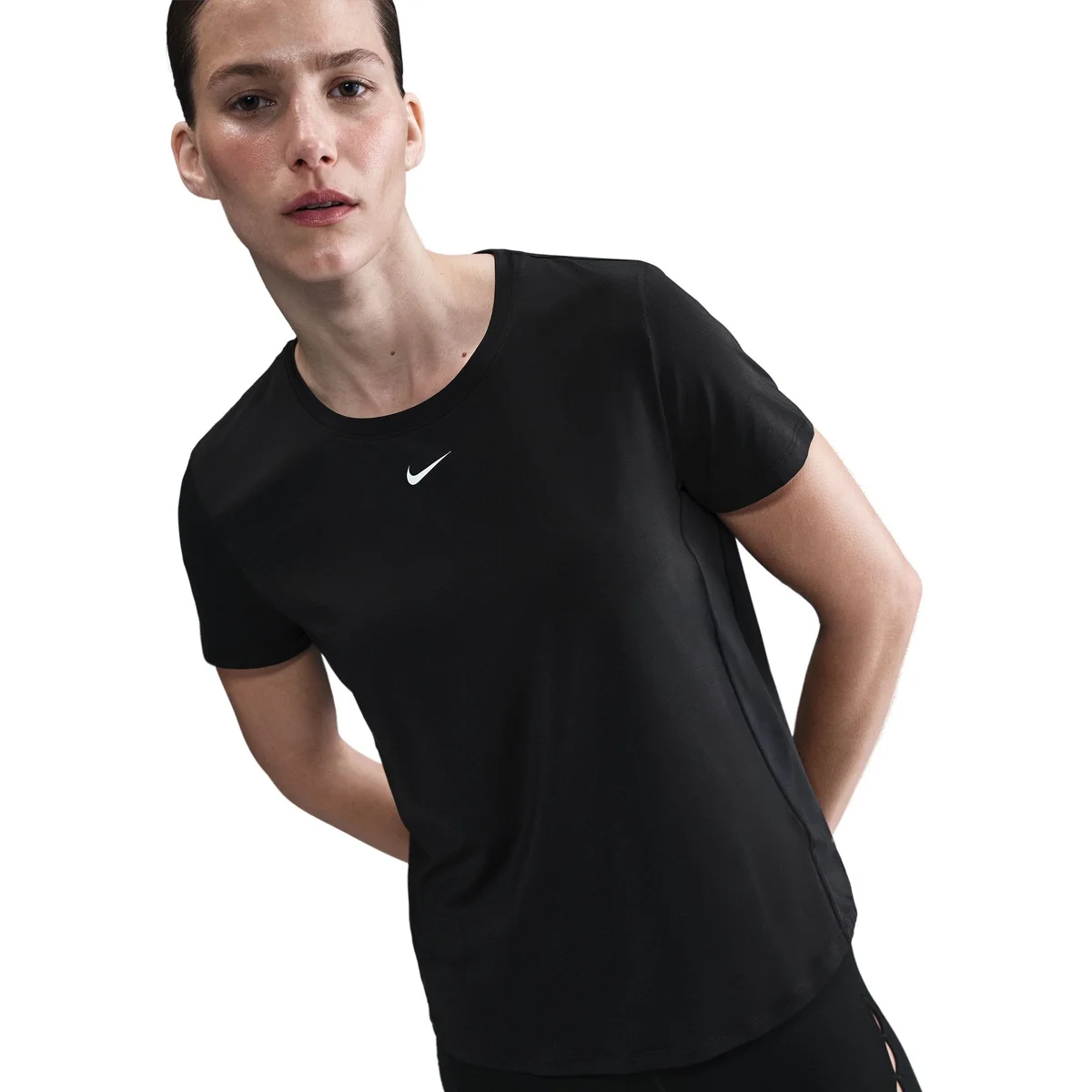 DAMSKI T-SHIRT W NK ONE CLASSIC DF SS TOP WT (IB9408-010)