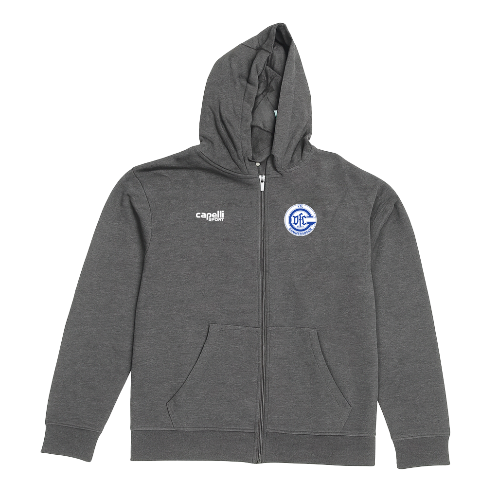 HERREN ZIP HOODIE BASICS ADULT VFL GUMMERSBACH LOGO (AGA-2087X)