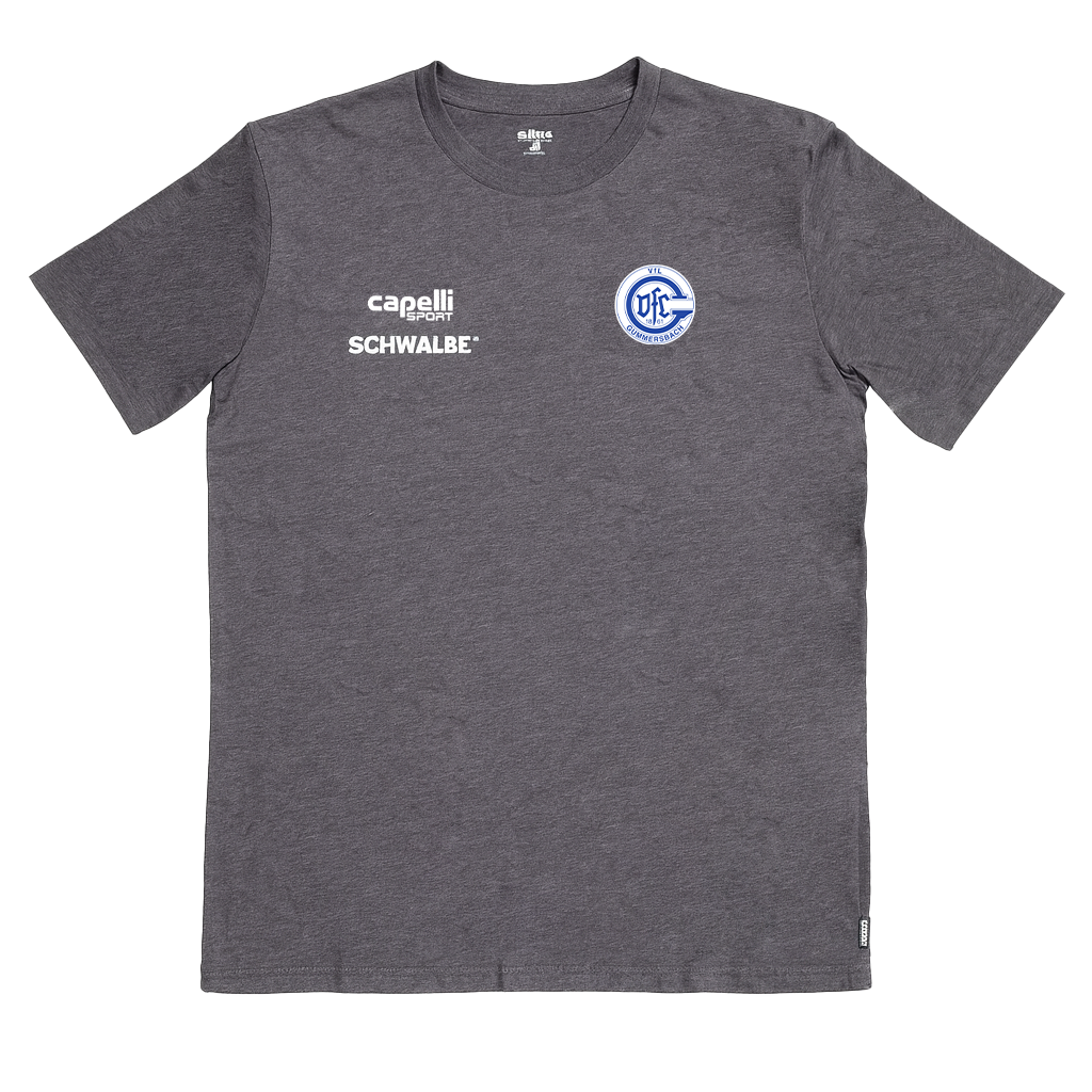 MĘSKI T-SHIRT PODSTAWOWY T-SHIRT DLA DOROSŁYCH LOGO VFL GUMMERSBACH (AGA-2062X-GRY) MĘSKI T-SHIRT PODSTAWOWY T-SHIRT DLA DOROSŁYCH LOGO VFL GUMMERSBACH (AGA-2062X-GRY)