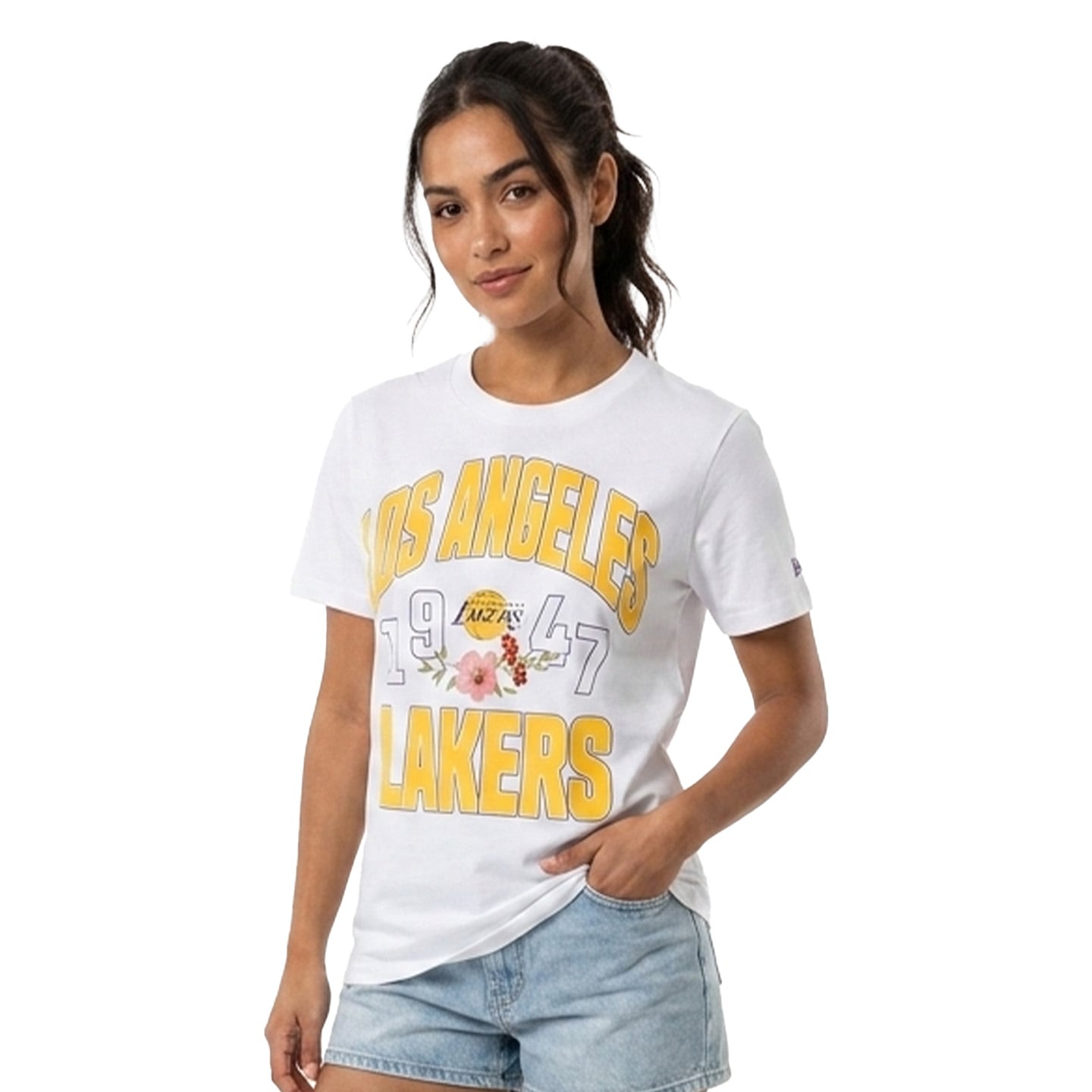 WMNS NBA REGULAR TEE LOSLAK (-) WMNS NBA REGULAR TEE LOSLAK (-)