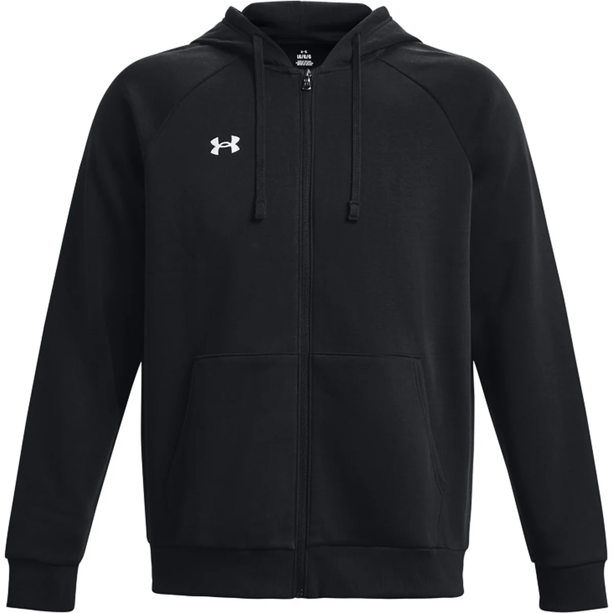 HERREN ZIP-HOODE UA RIVAL FLEECE FZ HOODIE (1379767-001) HERREN ZIP-HOODE UA RIVAL FLEECE FZ HOODIE (1379767-001)