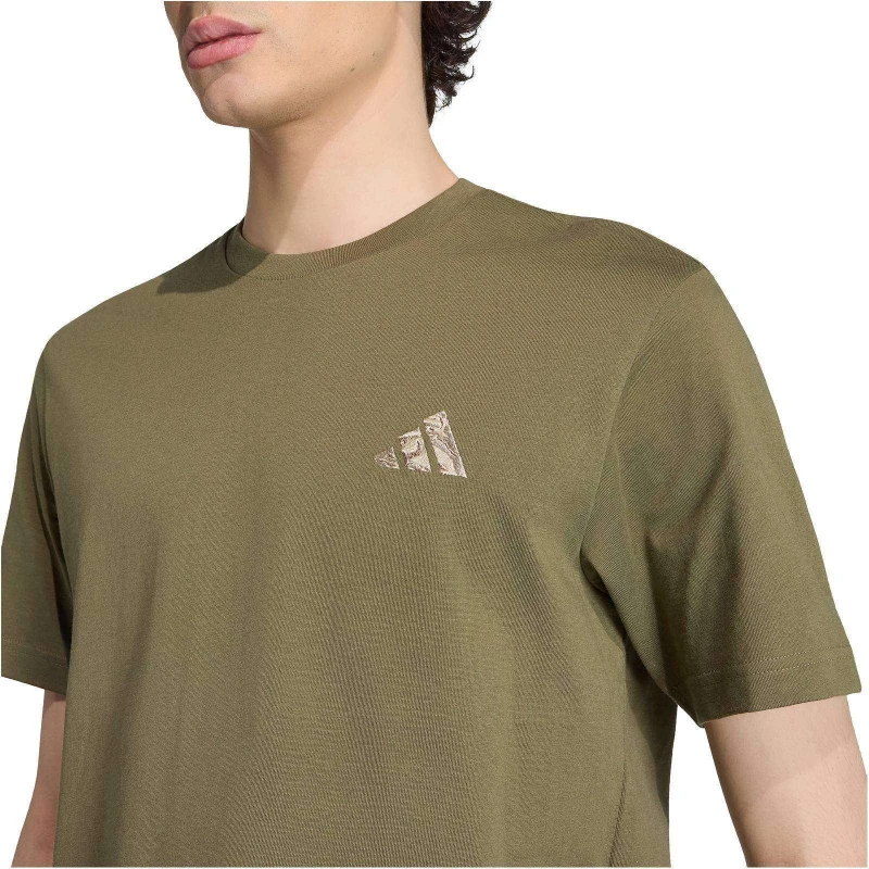 HERREN T-SHIRT M CAMO EMB LG T (KC7162)