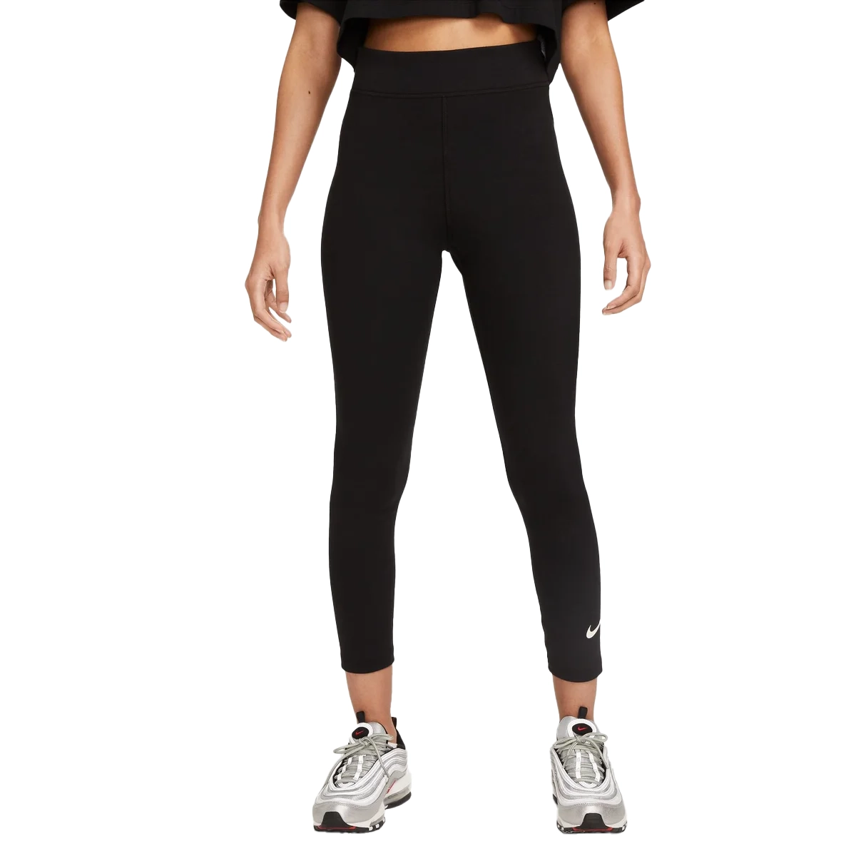 DAMEN TIGHTS W NSW NK CLSC HR 7/8 TIGHT LBR (DV7789-010)