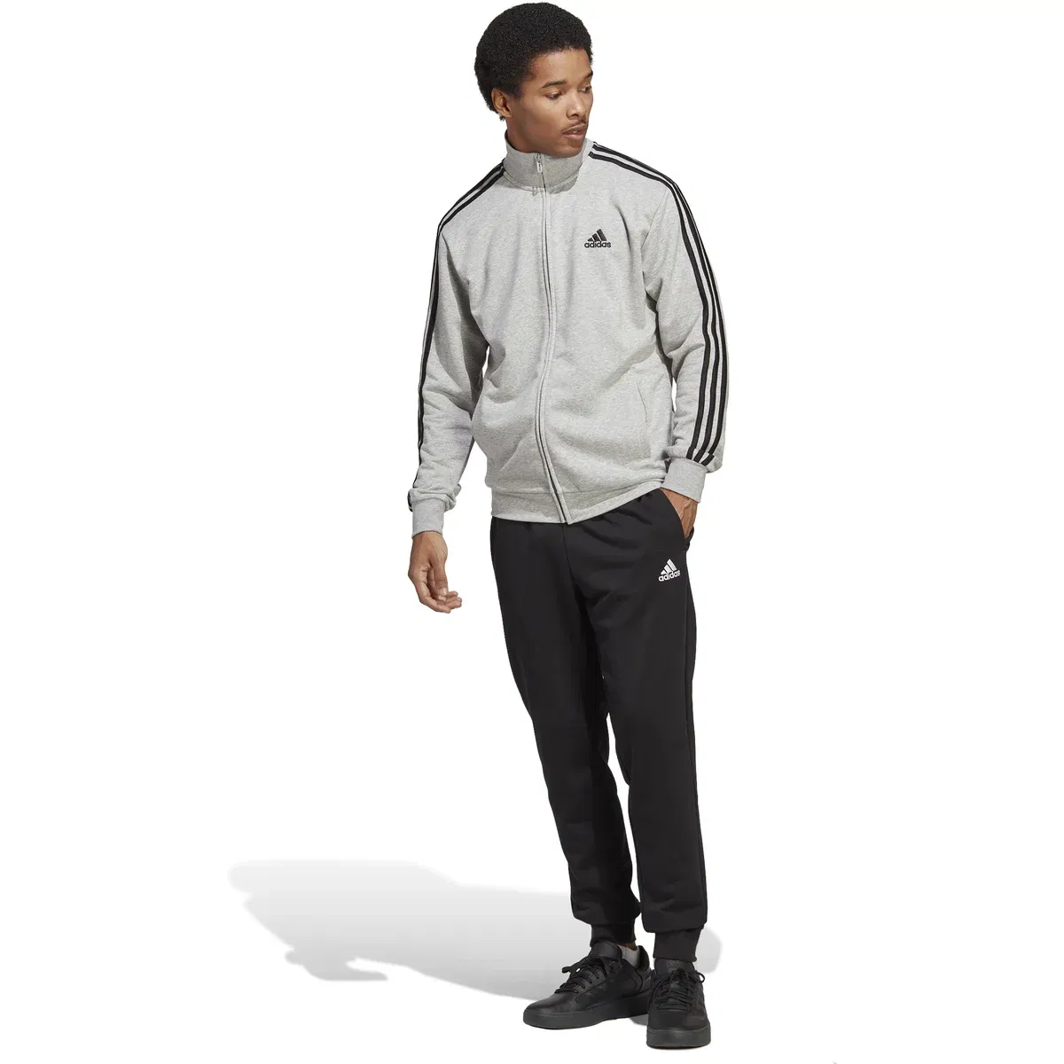 HERREN TRAININGSANZUG M 3S FT TT TS (IC6748) HERREN TRAININGSANZUG M 3S FT TT TS (IC6748)