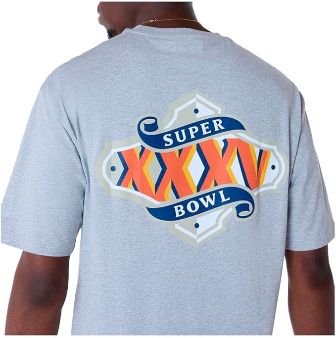 HERREN T-SHIRT SUPERBOWL GRPHC OS TEE BALRAV HGR (60596403)