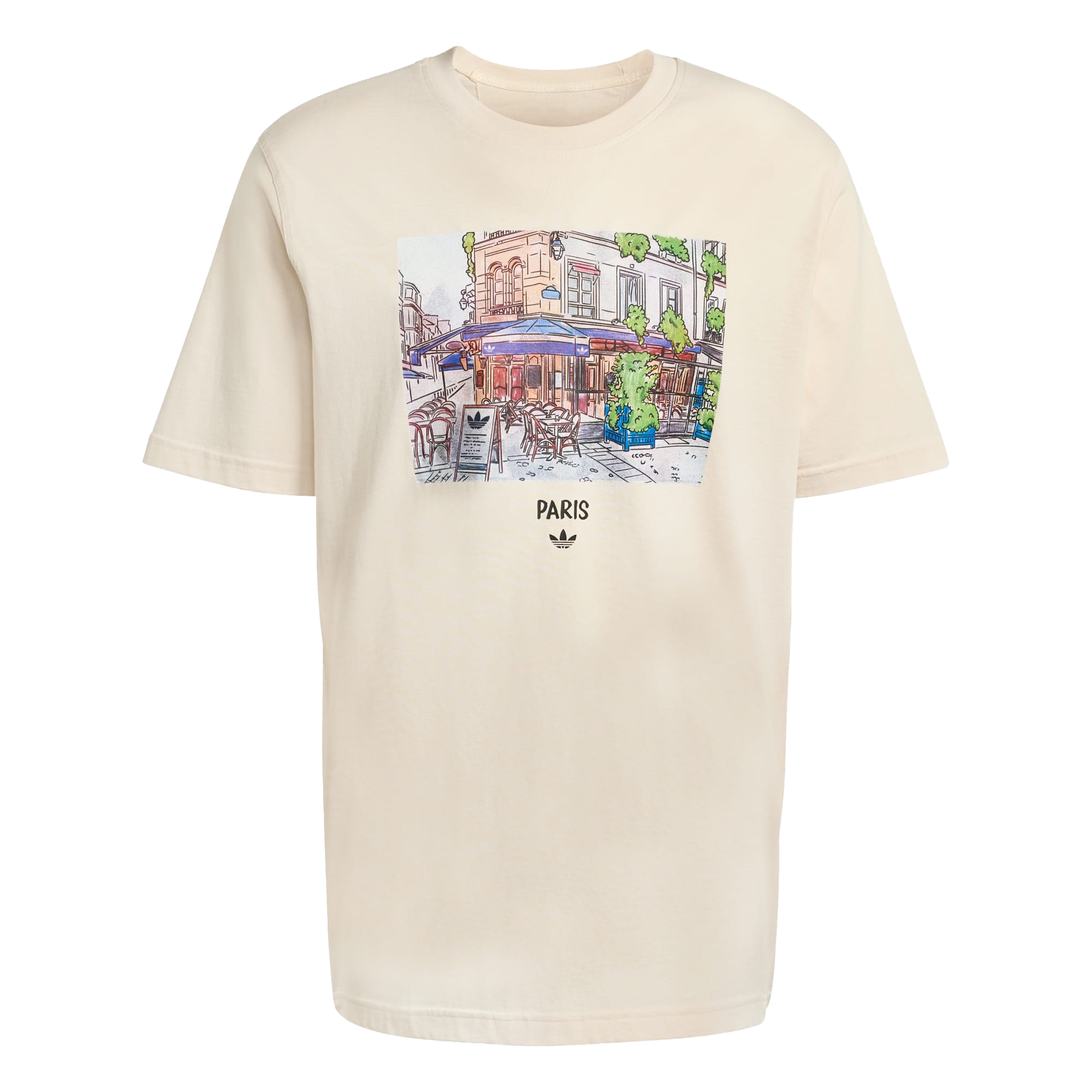 HERREN T-SHIRT PAINT PARIS TEE (HY2068)