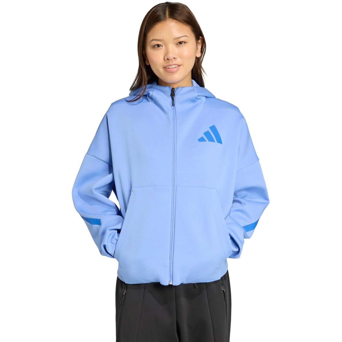 SWEAT À CAPUCHE ZIPPÉ FEMME W Z.N.E. FZ (JW5319) SWEAT À CAPUCHE ZIPPÉ FEMME W Z.N.E. FZ (JW5319)