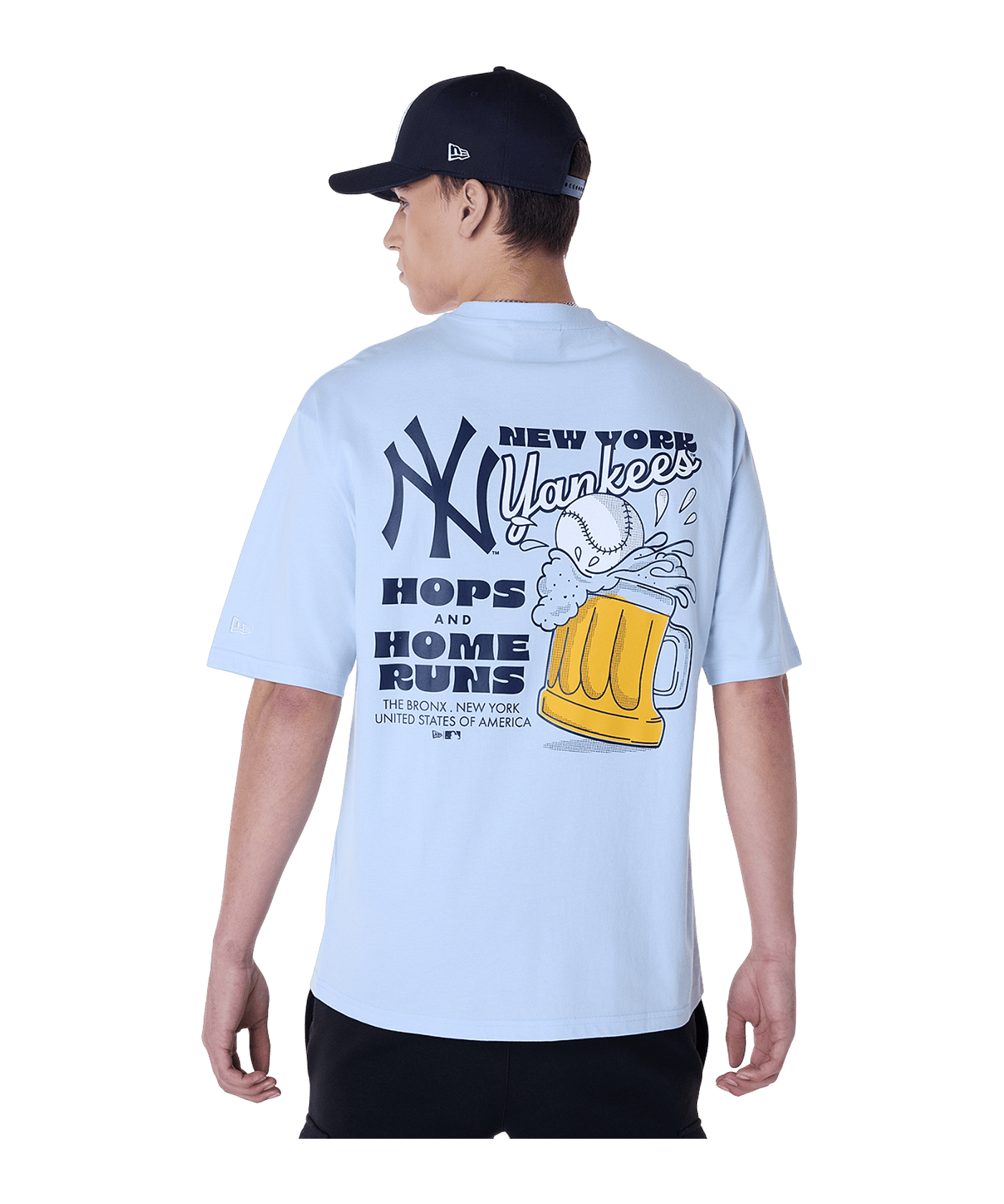 HERREN T-SHIRT MLB FOOD GRPHC OS TEE NEYYAN PAB (60596211) HERREN T-SHIRT MLB FOOD GRPHC OS TEE NEYYAN PAB (60596211)