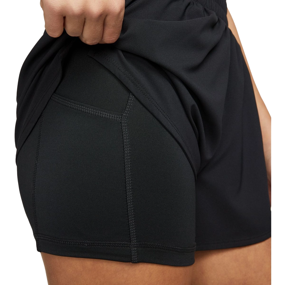 DAMEN SHORTS W NK ONE DF HR 3IN 2N1 SHORT (DX6016-010)