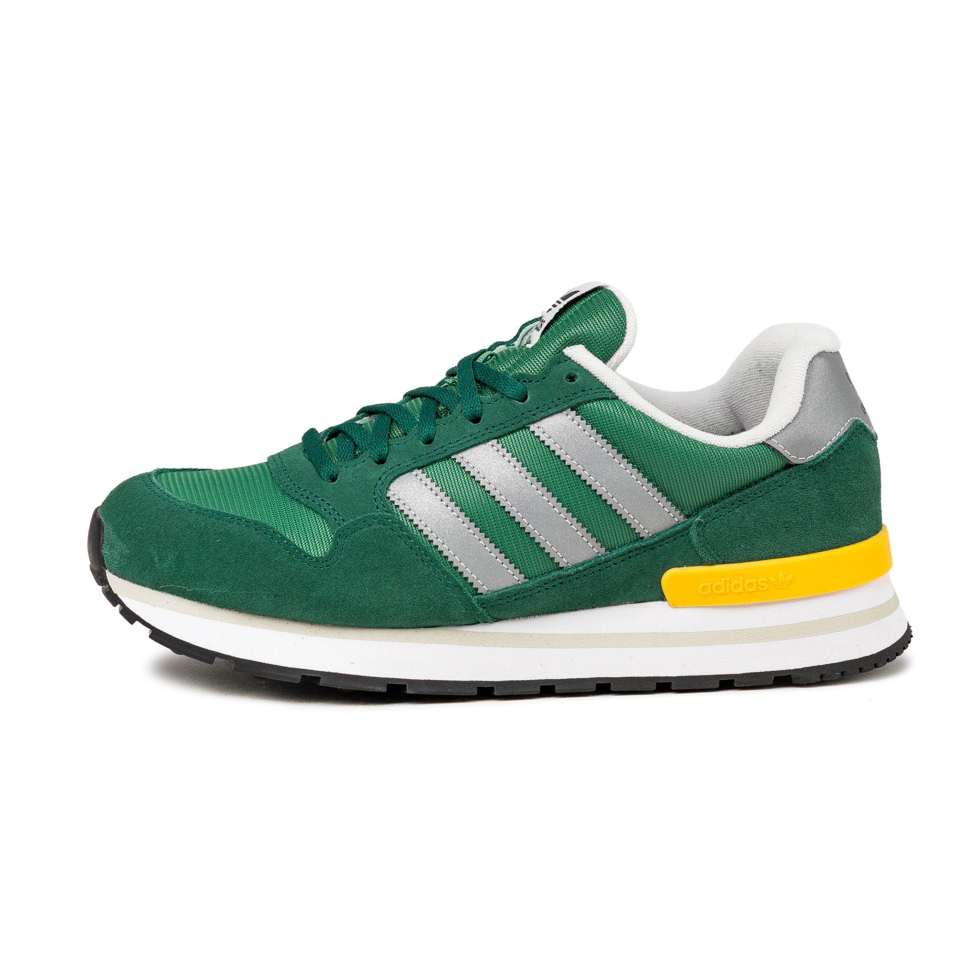 adidas ZX 500 RS KI9813 Herren Sneaker in Grün und Silber – Seitenansicht