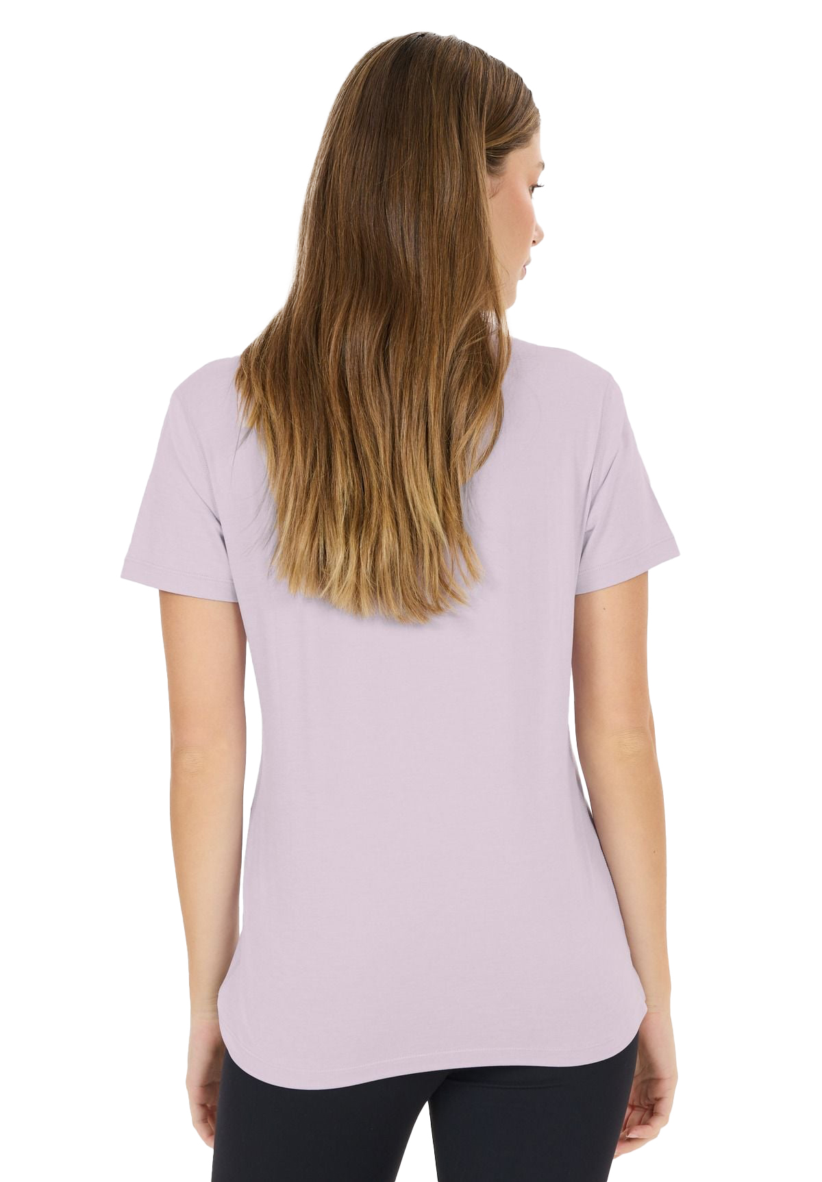 DAMEN T-SHIRT ALVALY W MELANGE S/S TEE (E243392-4393) DAMEN T-SHIRT ALVALY W MELANGE S/S TEE (E243392-4393)