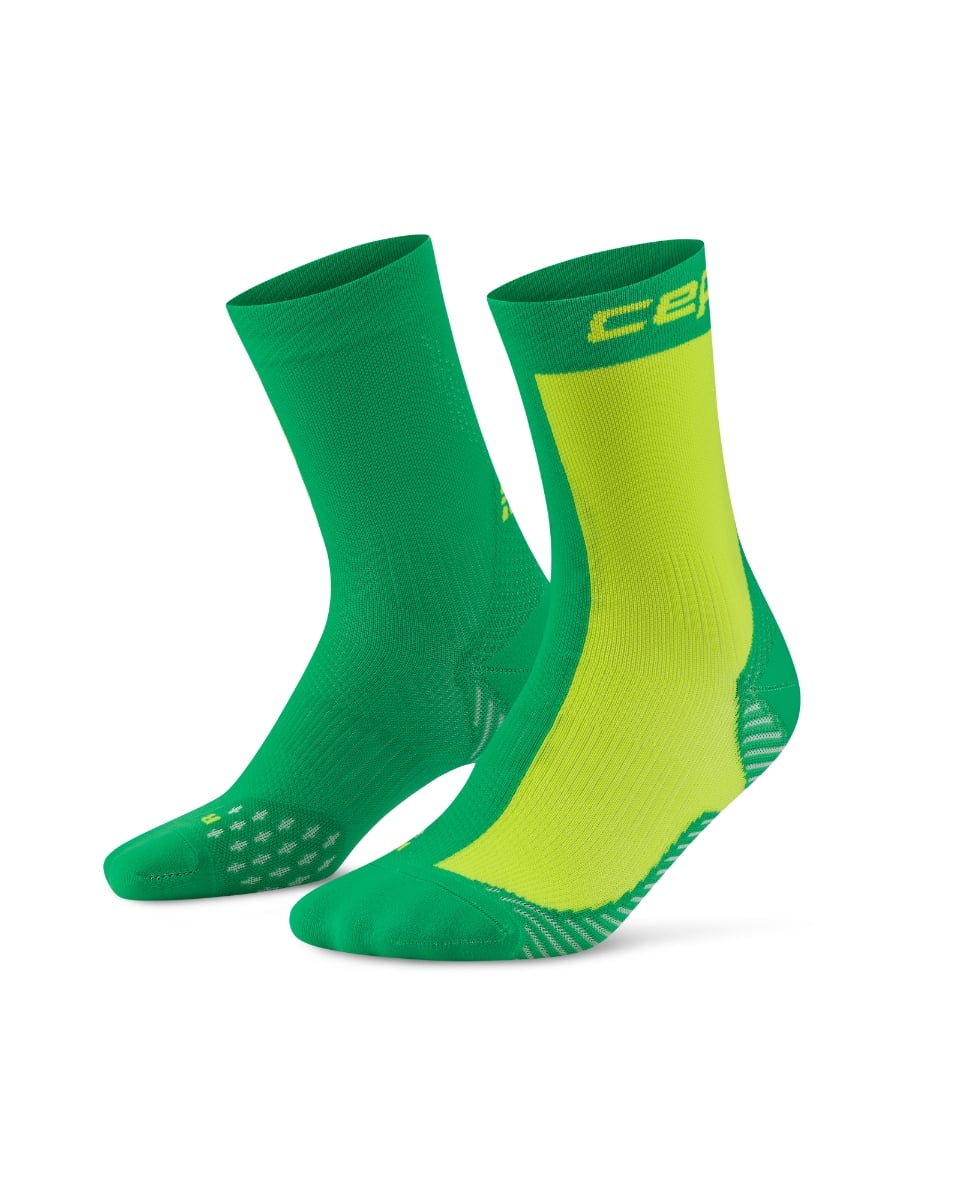 DAMEN LAUFSOCKEN RUN EDT. HALF&HALF SOCKS, MID CUT, 5.0, WOMEN (WP7CH-930)