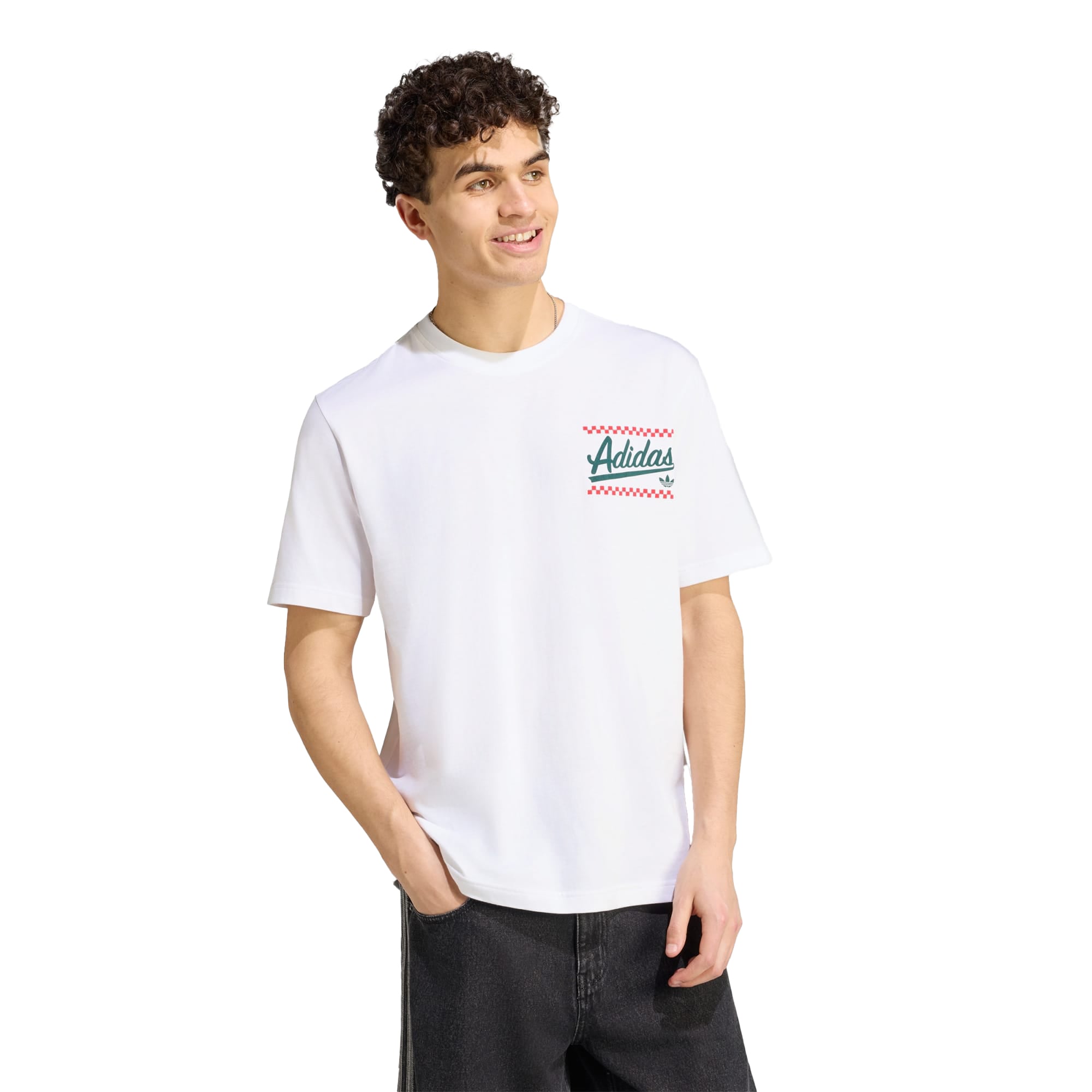HERREN T-SHIRT LOOSE GRAPHIC TEE (IA4490)