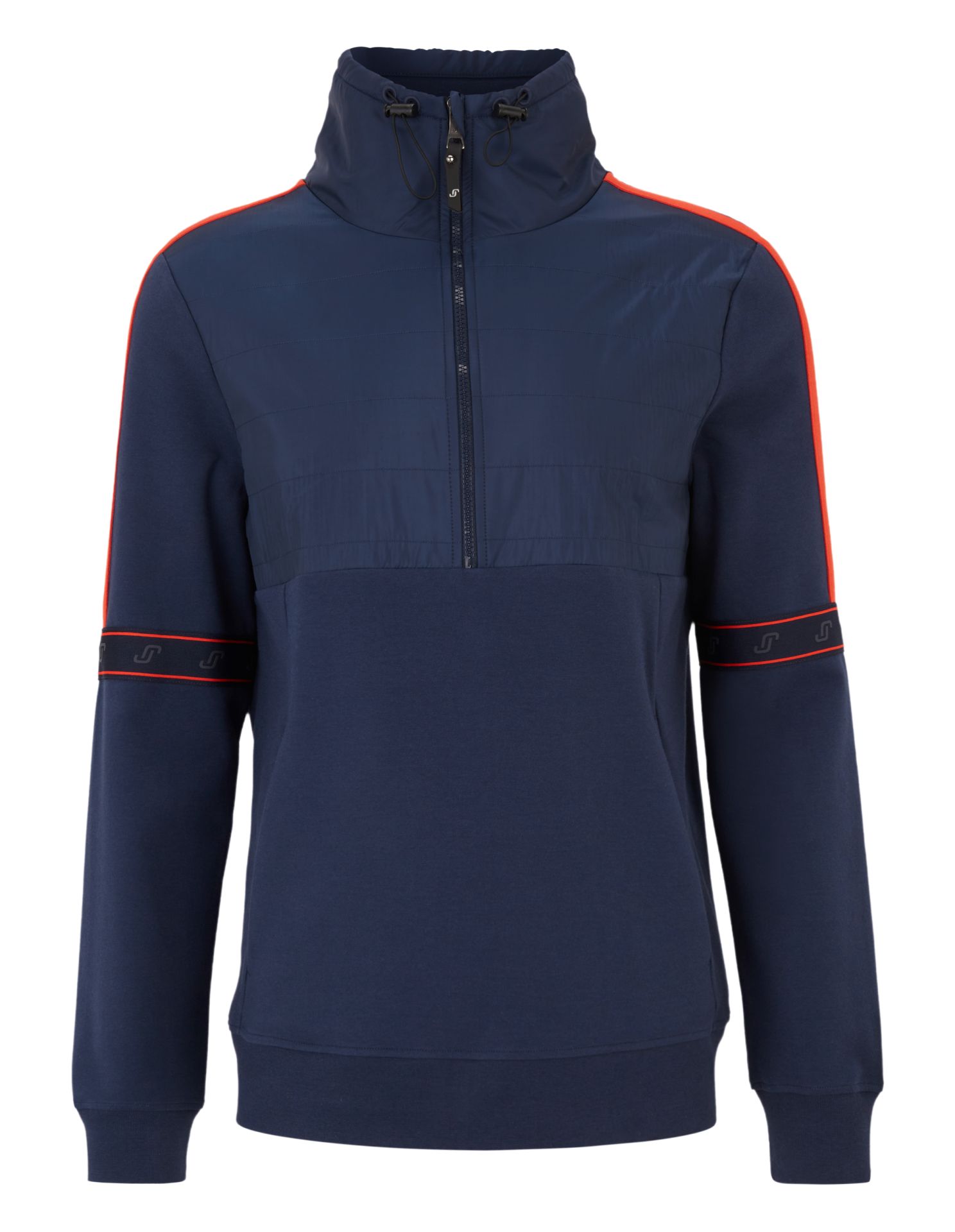 HERREN ZIP-SWEATER G-STYLE_HALFZIP SWEATSHIRT (47002-10380)