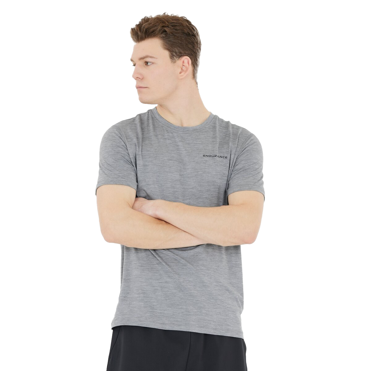 MĘSKA KOSZULKA FUNKCYJNA ABDON M MELANGE S/S TEE (E243401-1005) MĘSKA KOSZULKA FUNKCYJNA ABDON M MELANGE S/S TEE (E243401-1005)