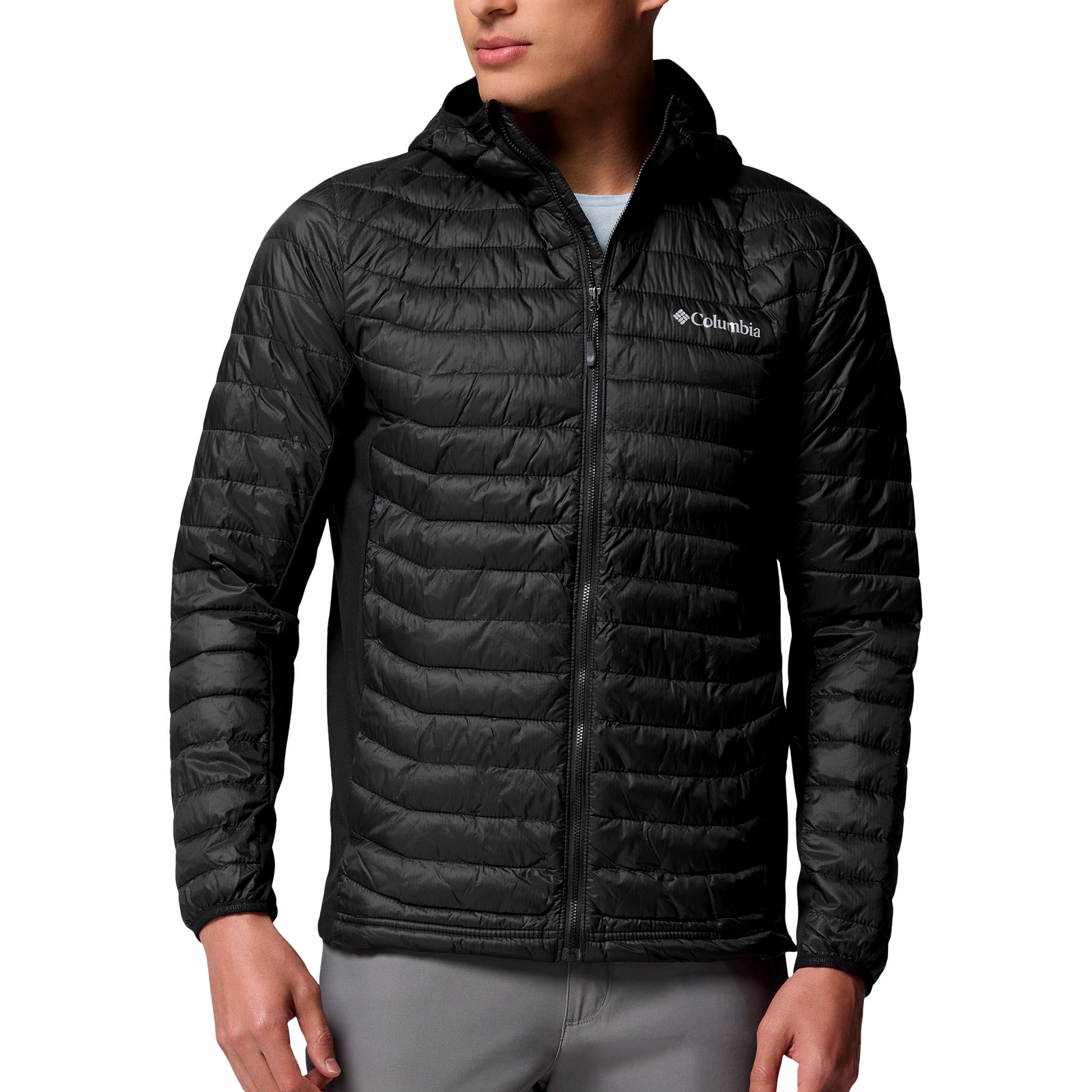 HERREN STEPPJACKE POWDERPASS HYBRID HOODED JACK (2126101-010) HERREN STEPPJACKE POWDERPASS HYBRID HOODED JACK (2126101-010)