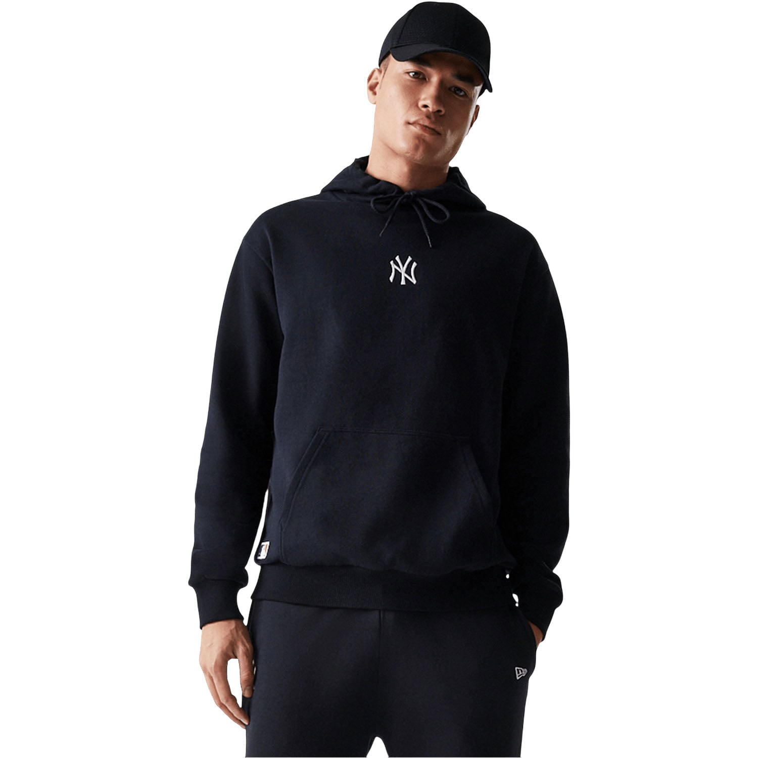 HERREN HOODIE NOS MLB LE MIDI OS HOODIE FT NEYYAN BLK (60675759)