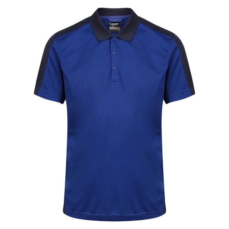 HERREN POLOSHIRT MEN CONTRAST COOLWEAVE POLO SHIRT  (TRS174-56E)