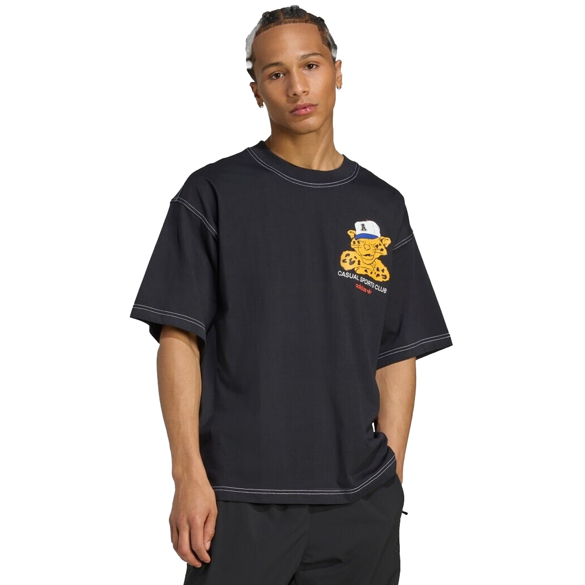 HERREN T-SHIRT GRAPHIC OS SS T (JW0159) HERREN T-SHIRT GRAPHIC OS SS T (JW0159)