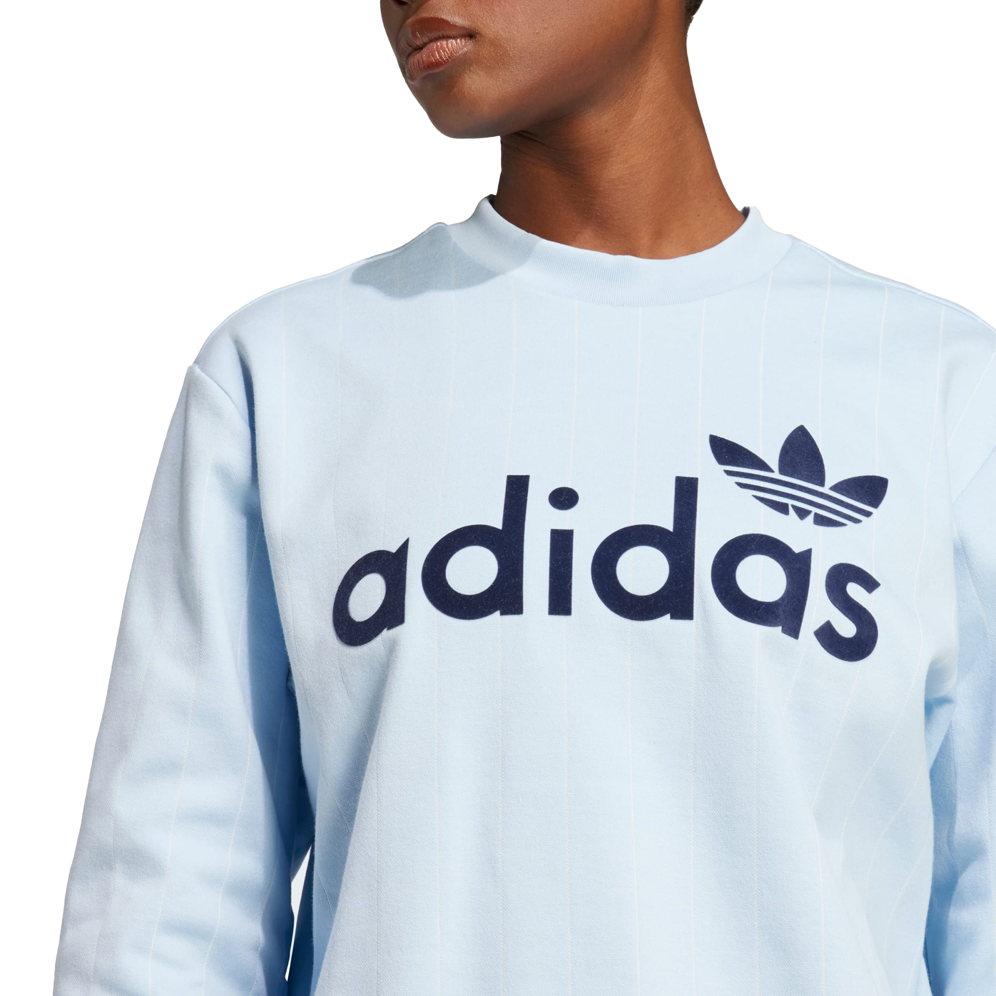 SWEAT-SHIRT FEMME PINSTRIPE SWEAT (JN1235) SWEAT-SHIRT FEMME PINSTRIPE SWEAT (JN1235)