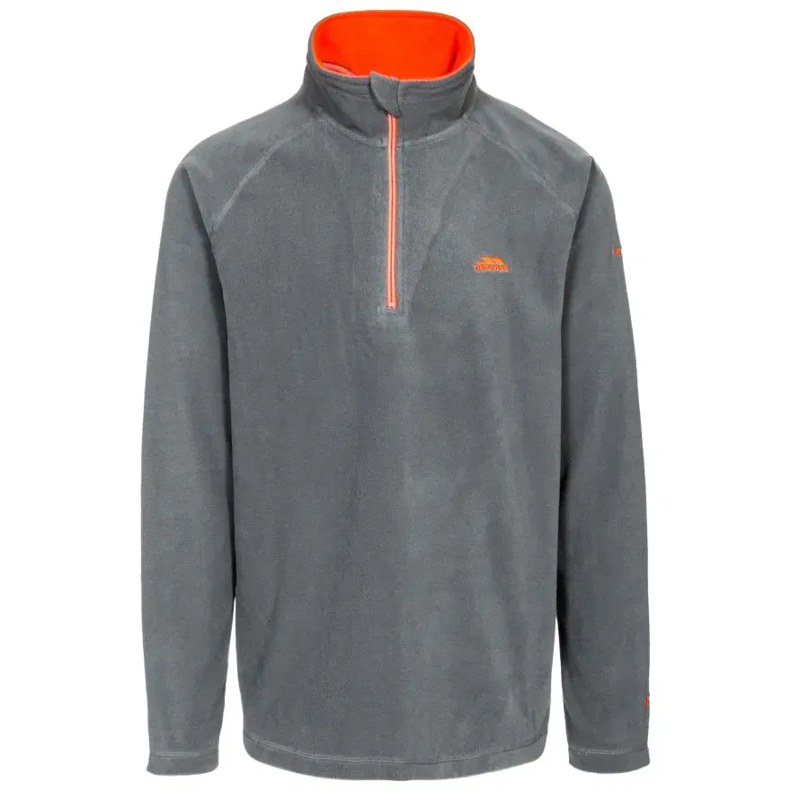 HERREN ZIP SWEATER MENS 1/2 ZIP MICROFLEECE BLACKFORD (MAFLMFN10001-CBN)