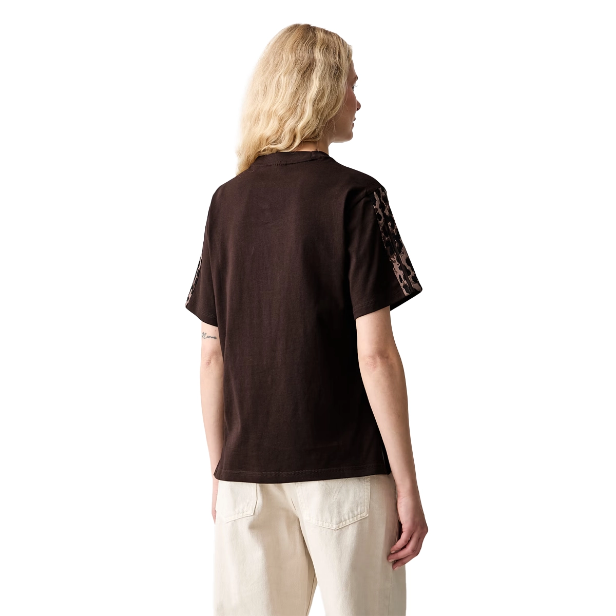 DAMEN T-SHIRT W AOP 3S SJ TEE (KV9298) DAMEN T-SHIRT W AOP 3S SJ TEE (KV9298)