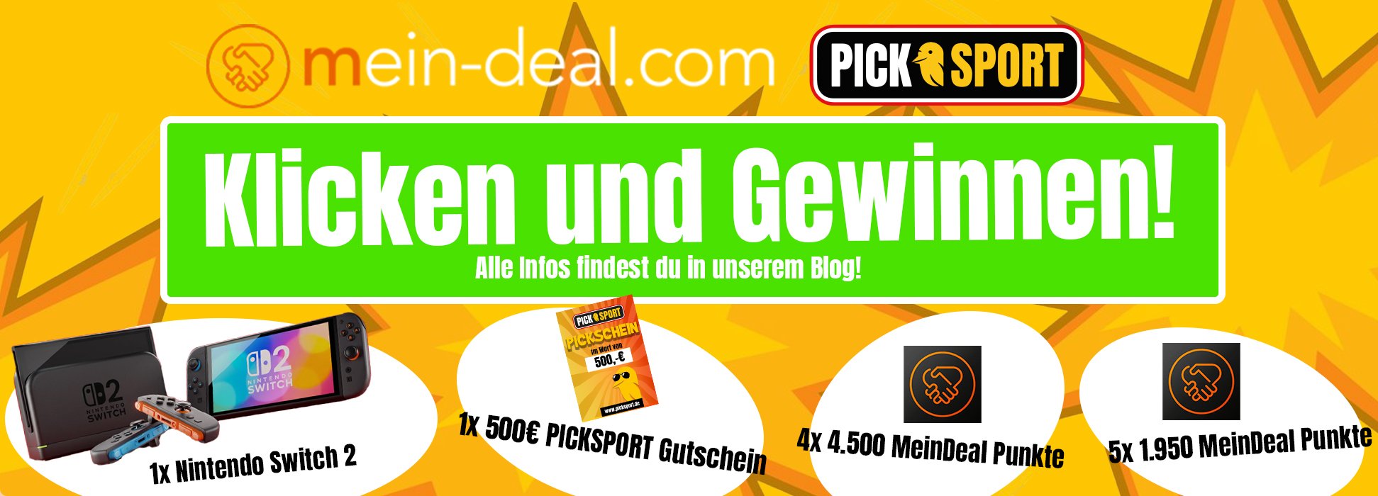 Picksport x mein-deal.com Whatsapp Gewinnspiel
