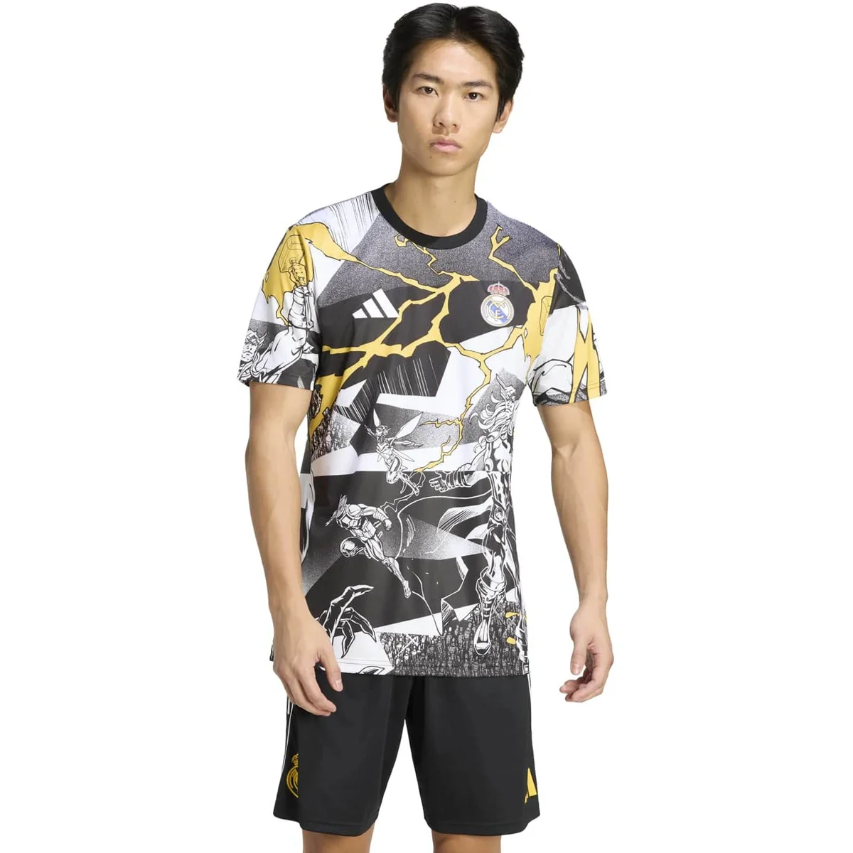 HERREN FANTRIKOT REAL MADRID PRESHI (JZ9018) HERREN FANTRIKOT REAL MADRID PRESHI (JZ9018)