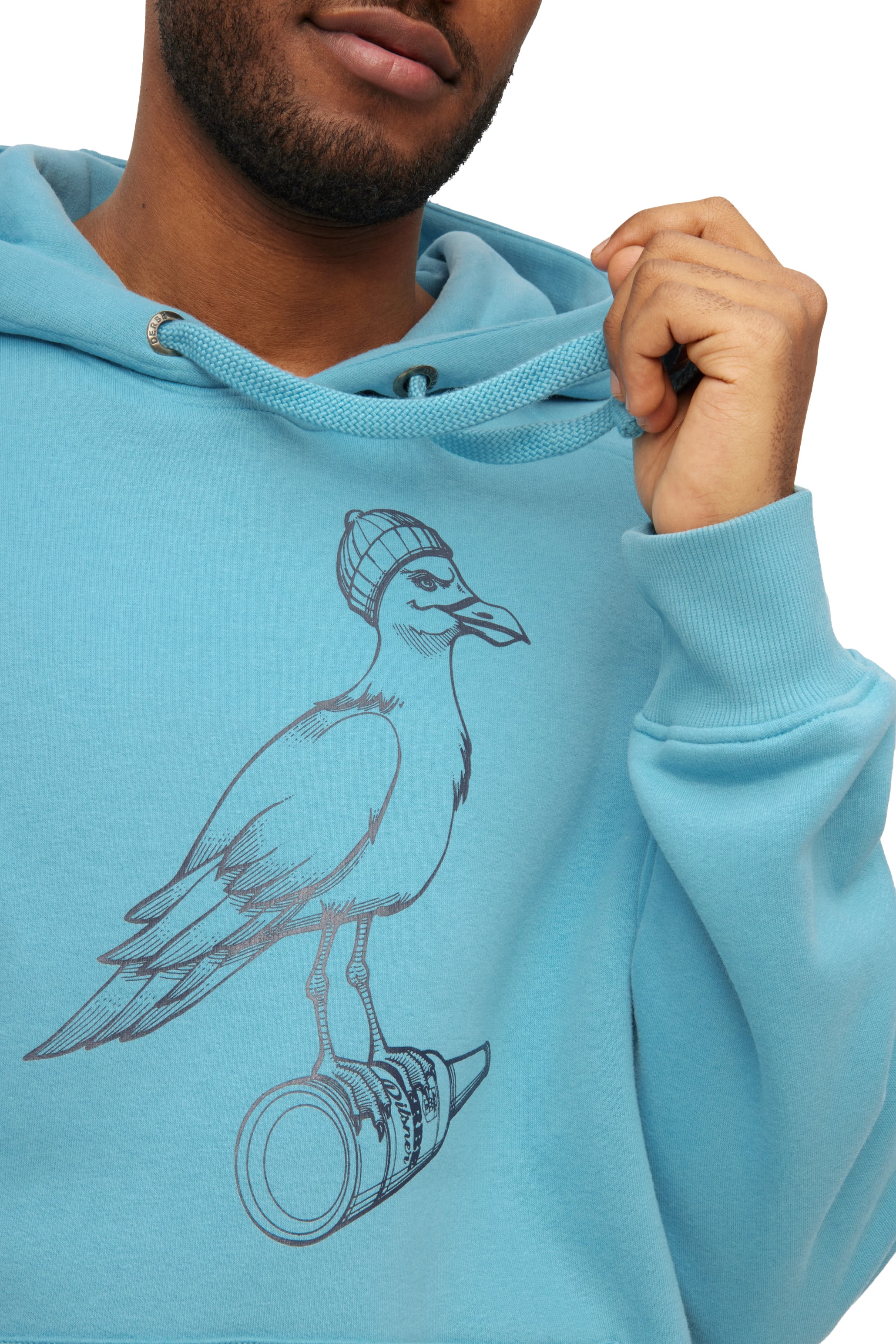 HERREN HOODIE STURMMÖWE (M-06-HD-0198)