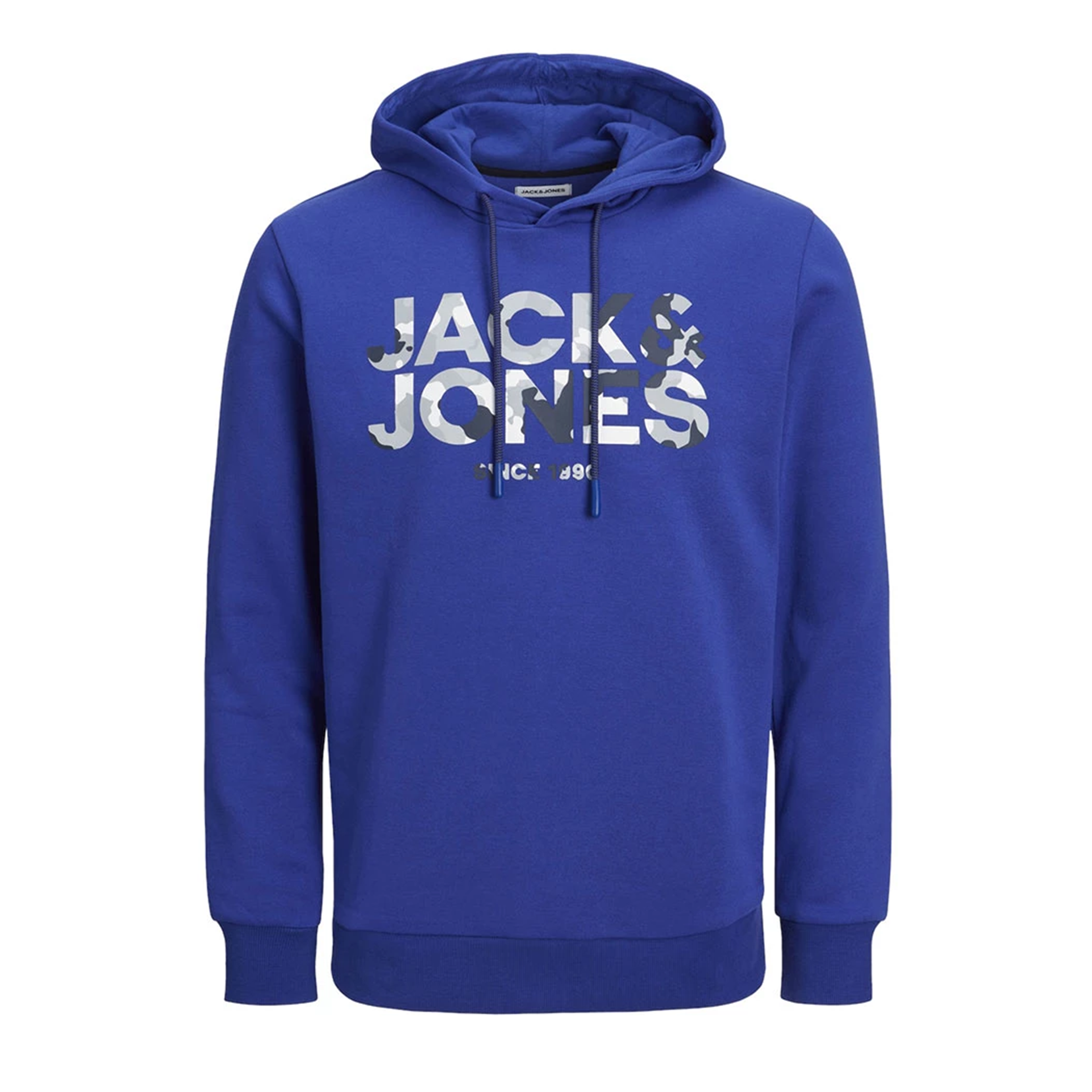 HERREN HOODIE JWHJAMES SWEAT HOOD (12266189-BLU)