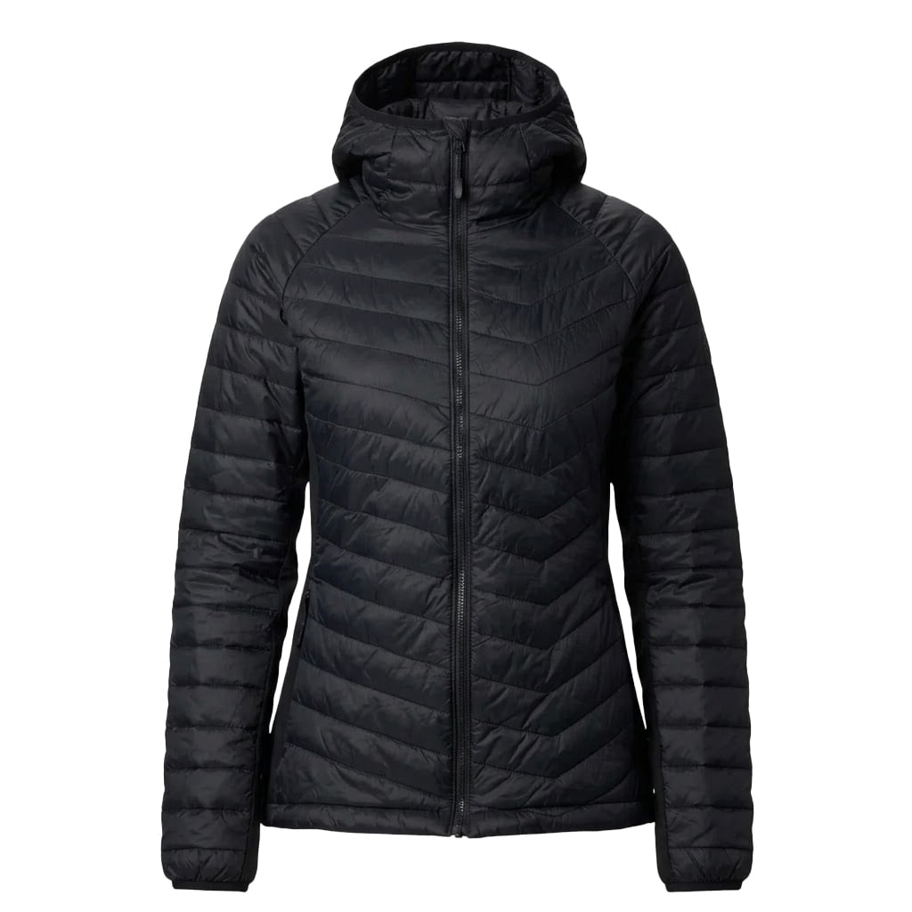 DAMEN STEPPJACKE POWDER PASS II HYBRID HOODED J (2126122-010)