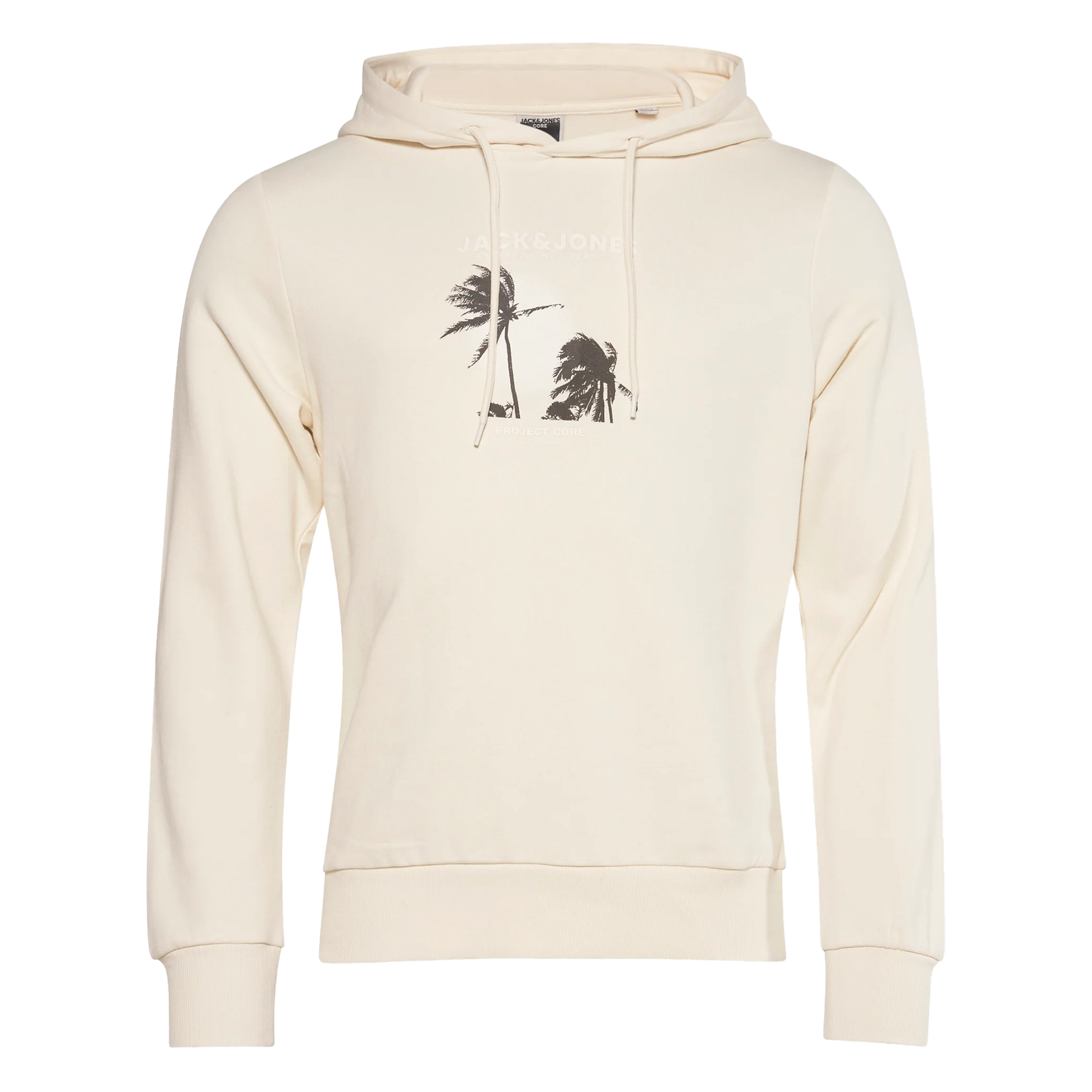 HERREN HOODIE JCOBOOST SWEAT HOOD (12284470-AWH)