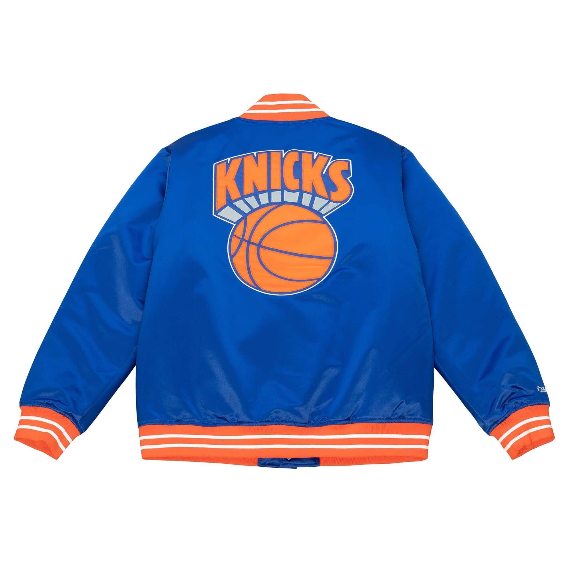 MITCHELL AND NESS NBA TEAM HEAVYWEIGHT SATIN NEW YORK (NYKYYPPPROYA) MITCHELL AND NESS NBA TEAM HEAVYWEIGHT SATIN NEW YORK (NYKYYPPPROYA)