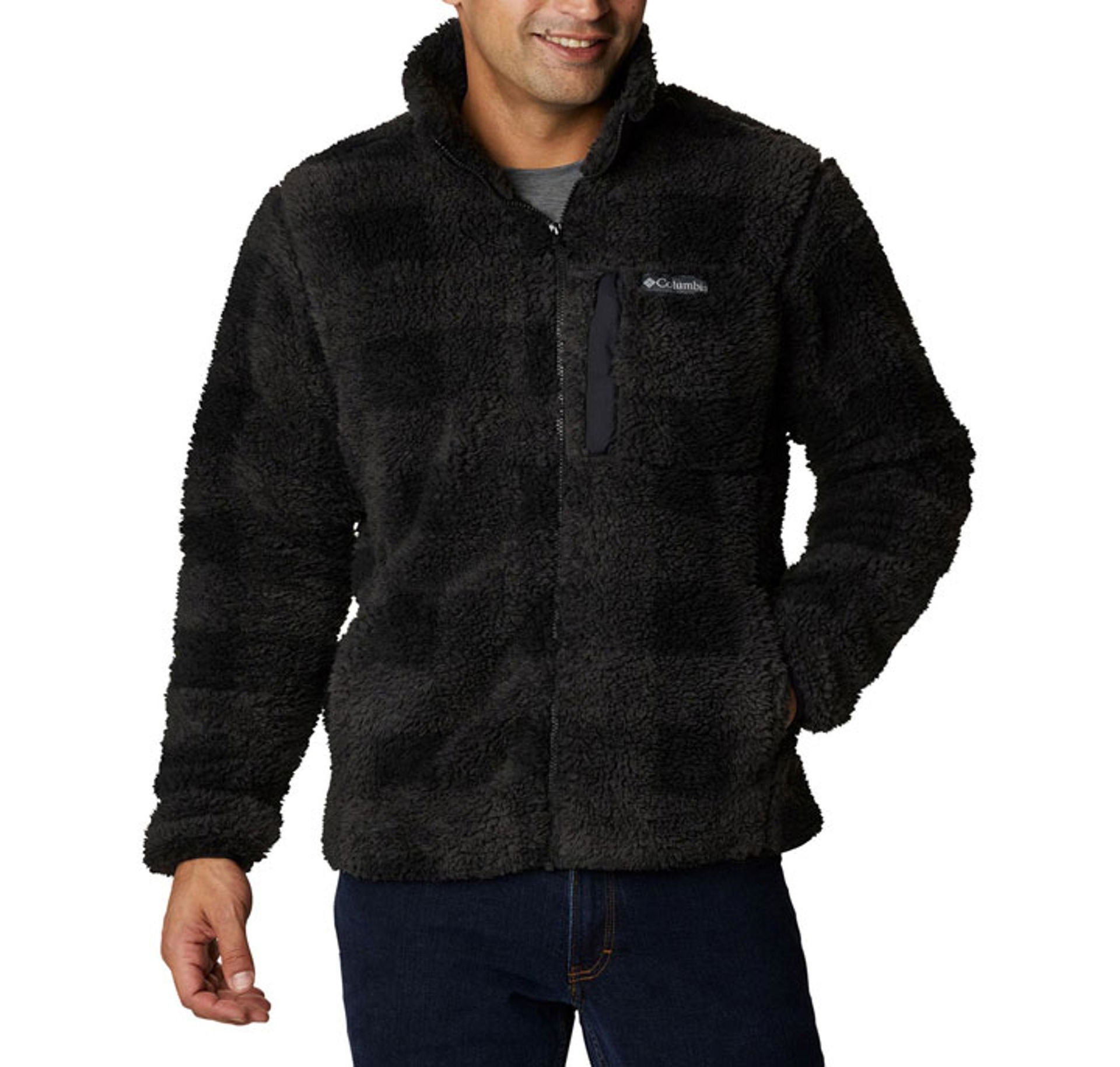 HERREN JACKE WINTER PASS PRINTED FLEECE II (2097841-012)