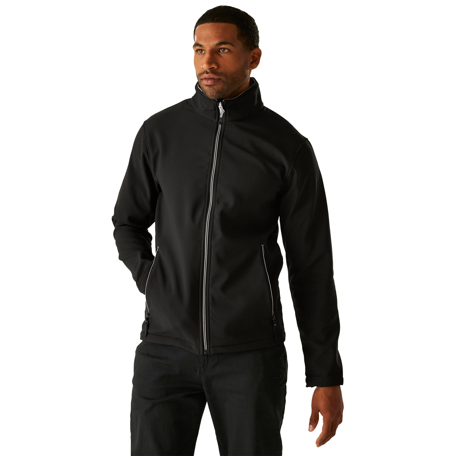HERREN SOFTSHELLJACKE ASCENDER 2-LAGIG (TRA762-ESA)
